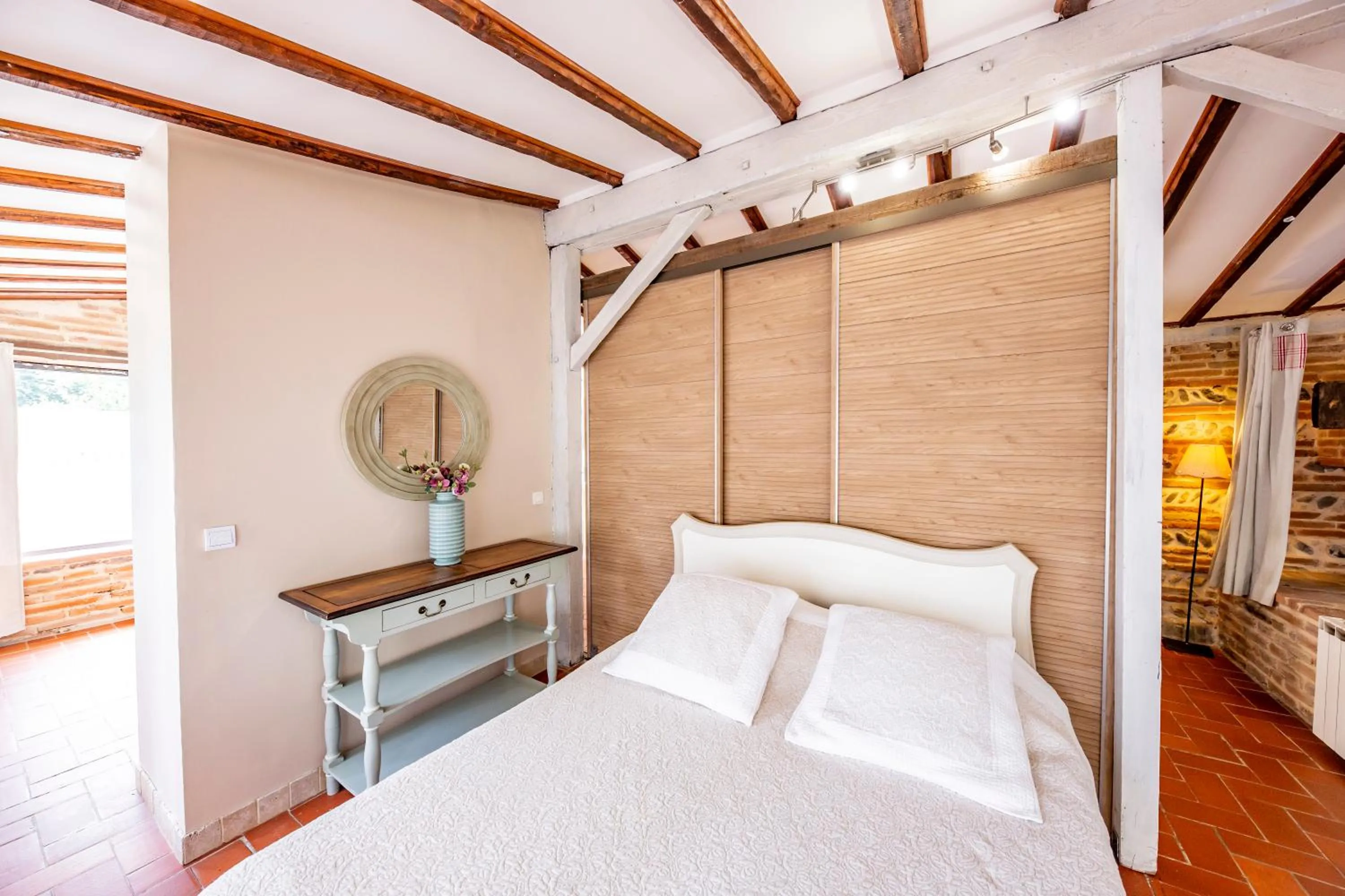 Bed in Le Moulin de Rudelle