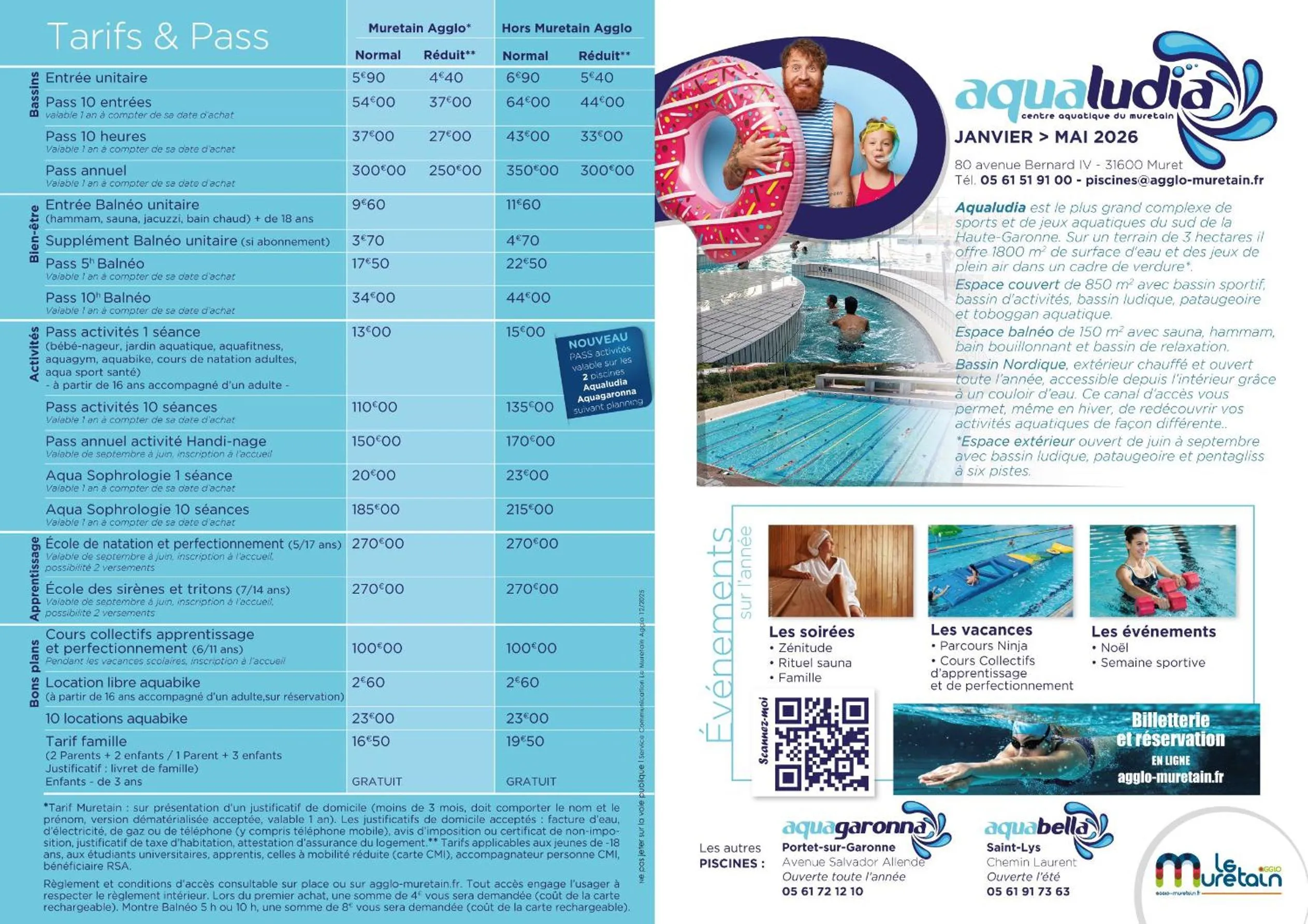 Aqua park in Le Moulin de Rudelle