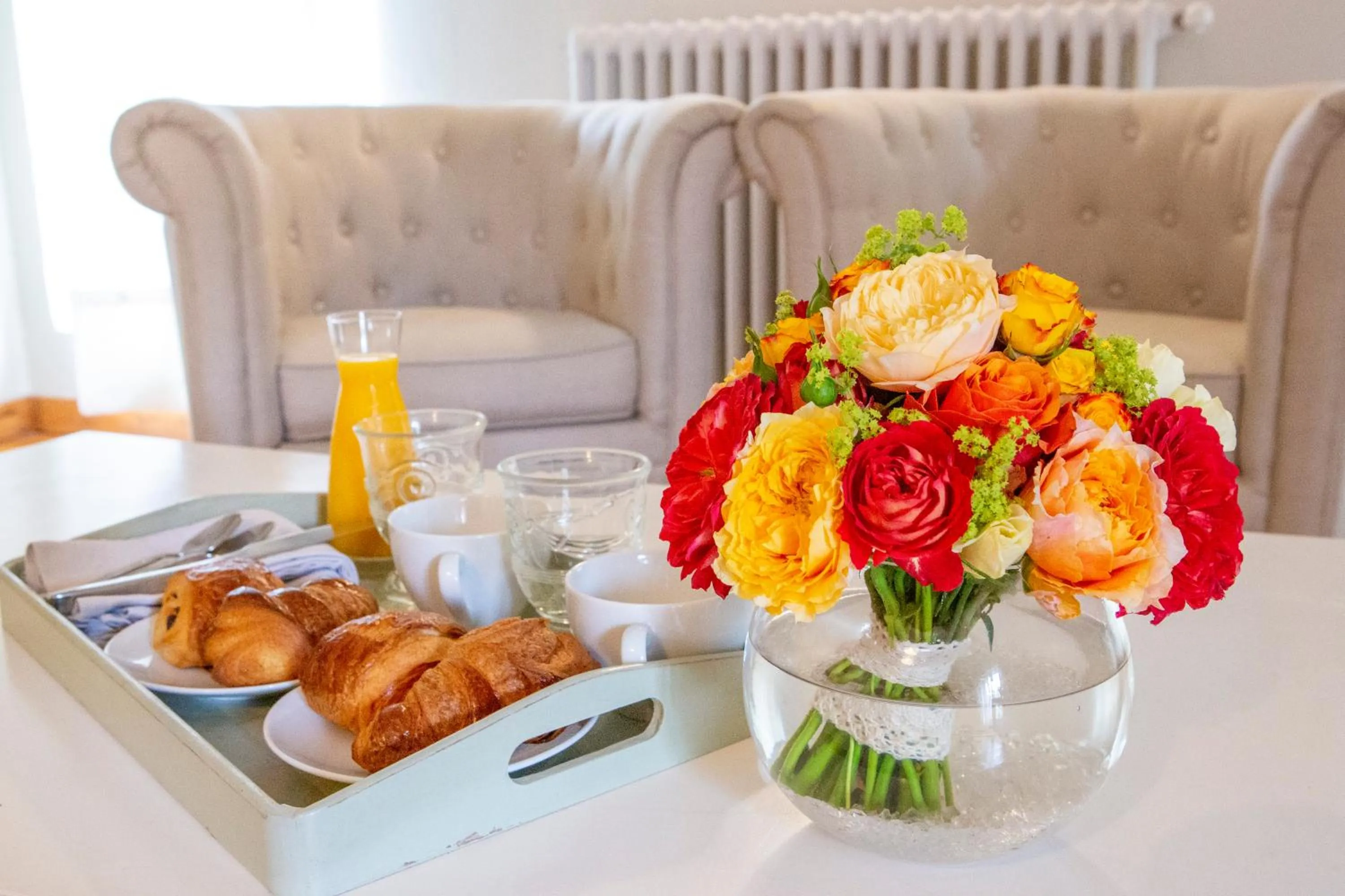 Breakfast in Le Moulin de Rudelle