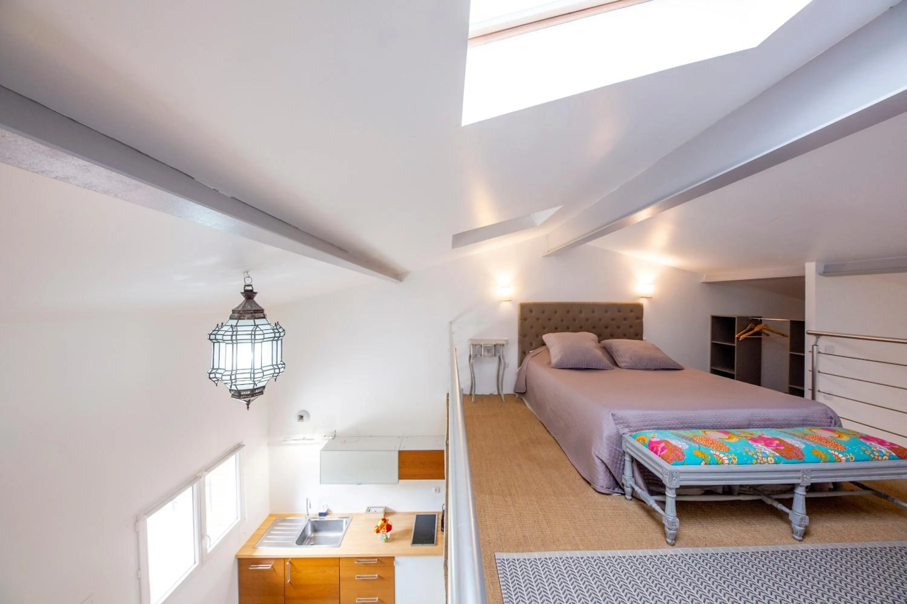 Bed in Le Moulin de Rudelle