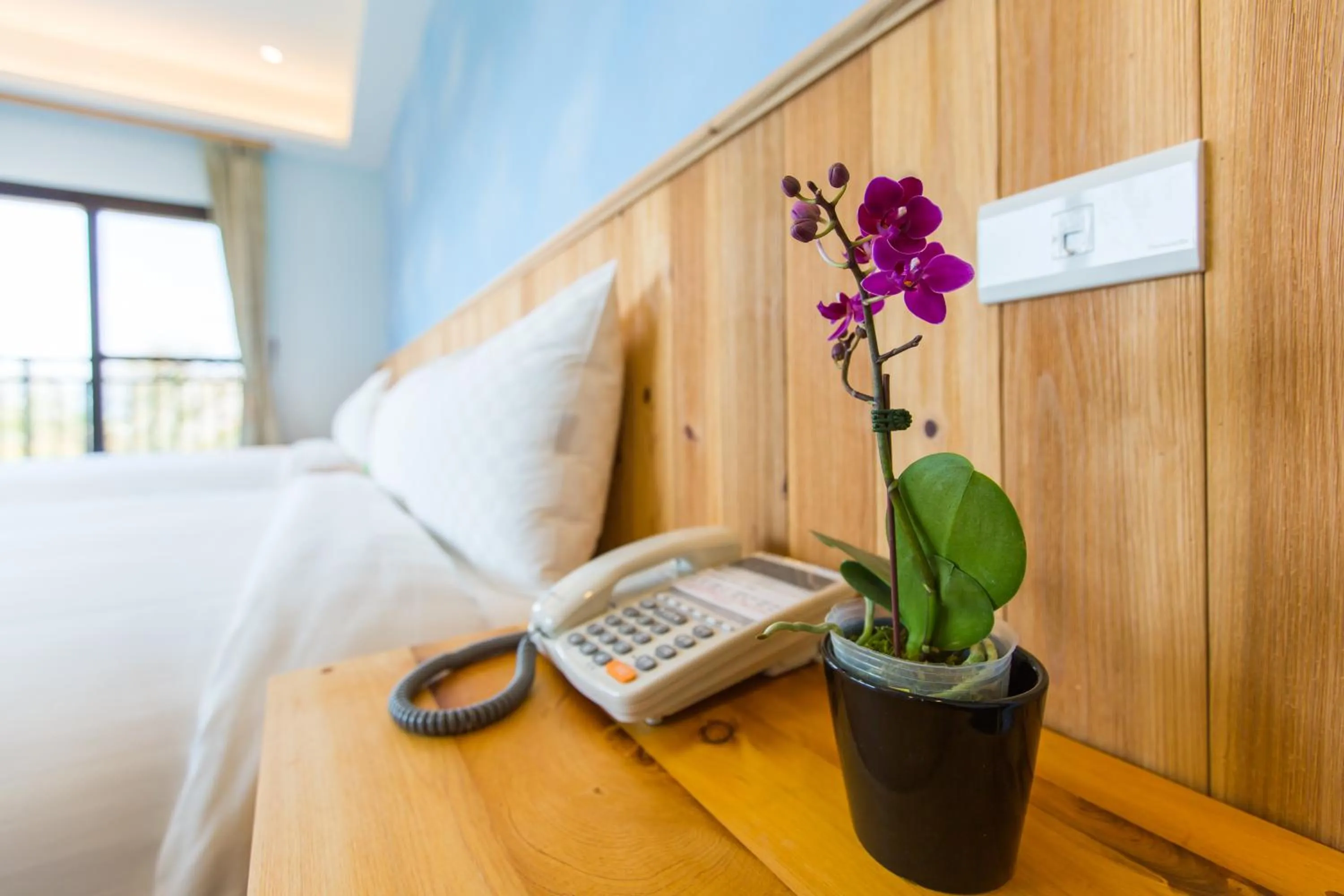 Bed in Post-mountain view