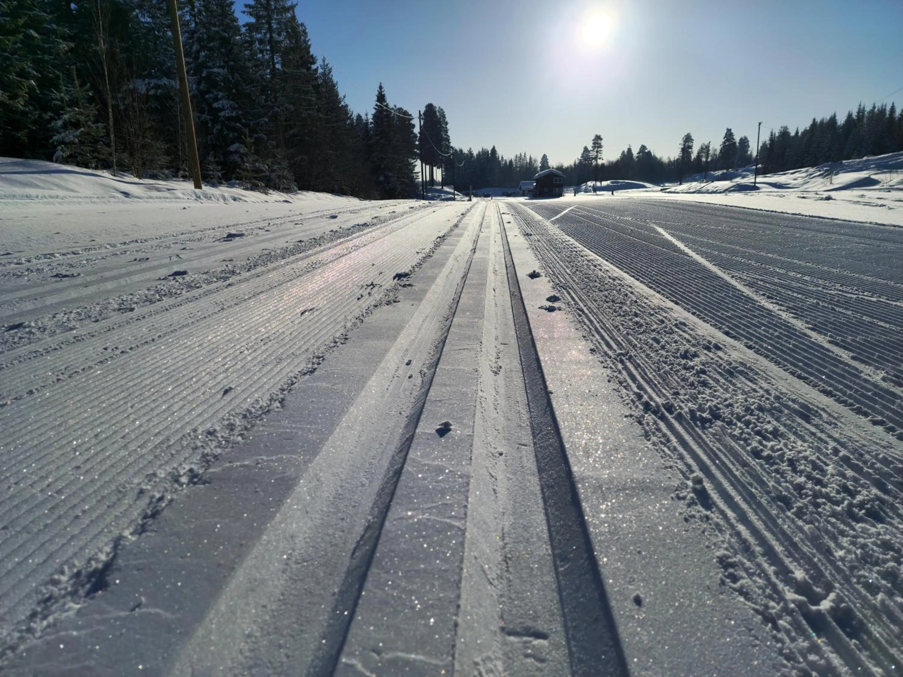 Natural landscape in Badeland Gjestegård