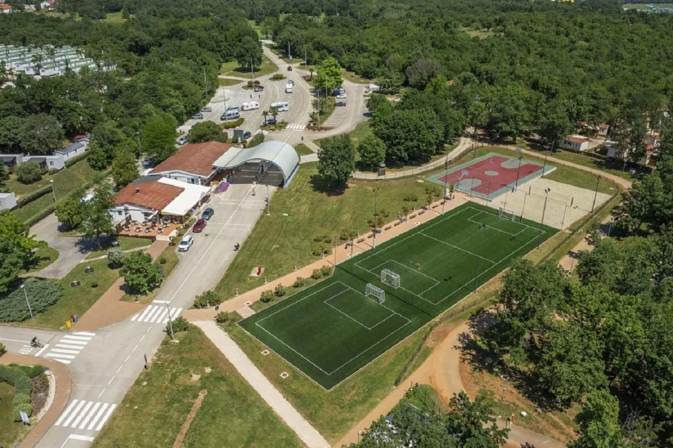 Sports in Mobile Homes Banko in Bijela Uvala and Zelena laguna