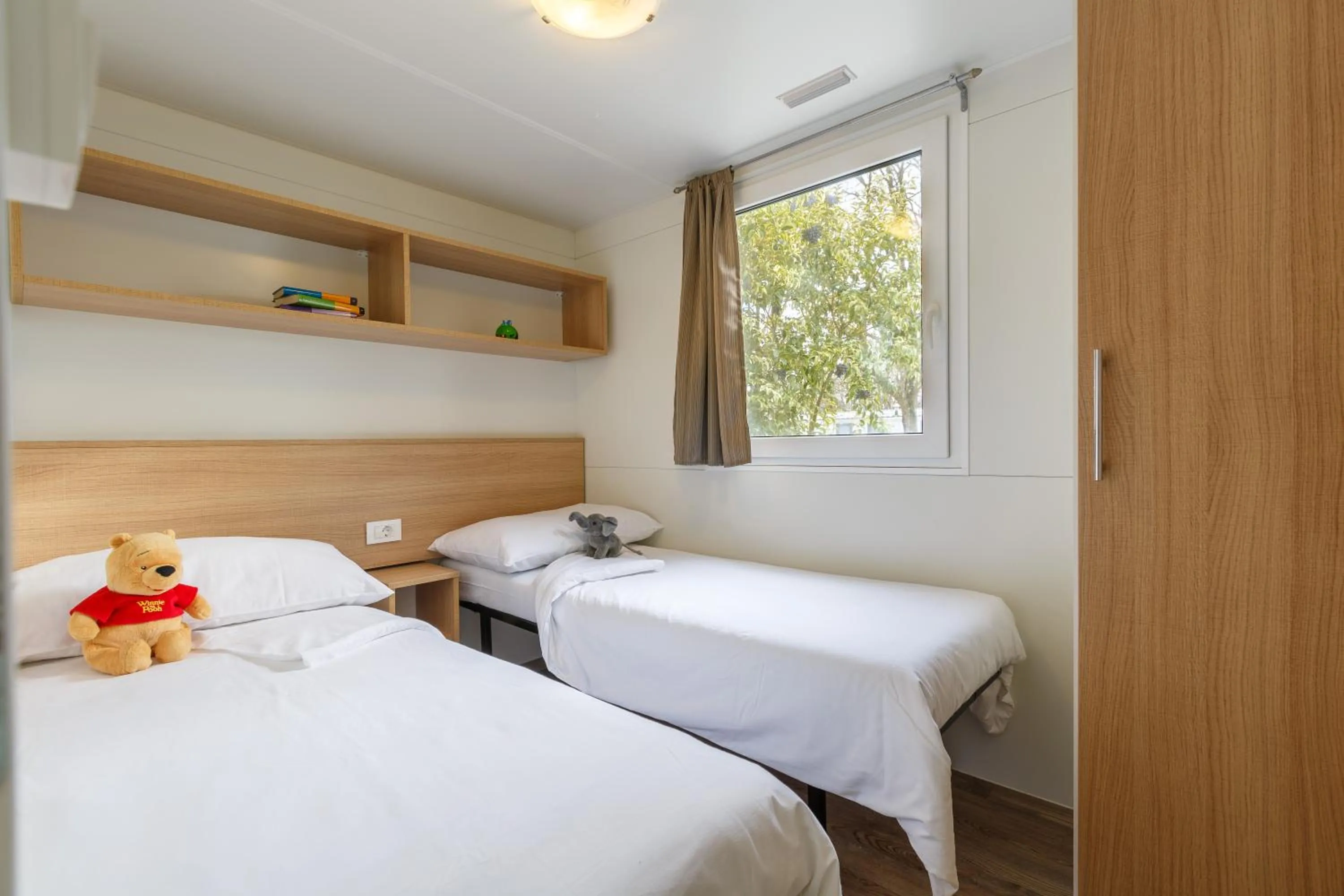 Bedroom, Bed in Mobile Homes Banko in Bijela Uvala and Zelena laguna