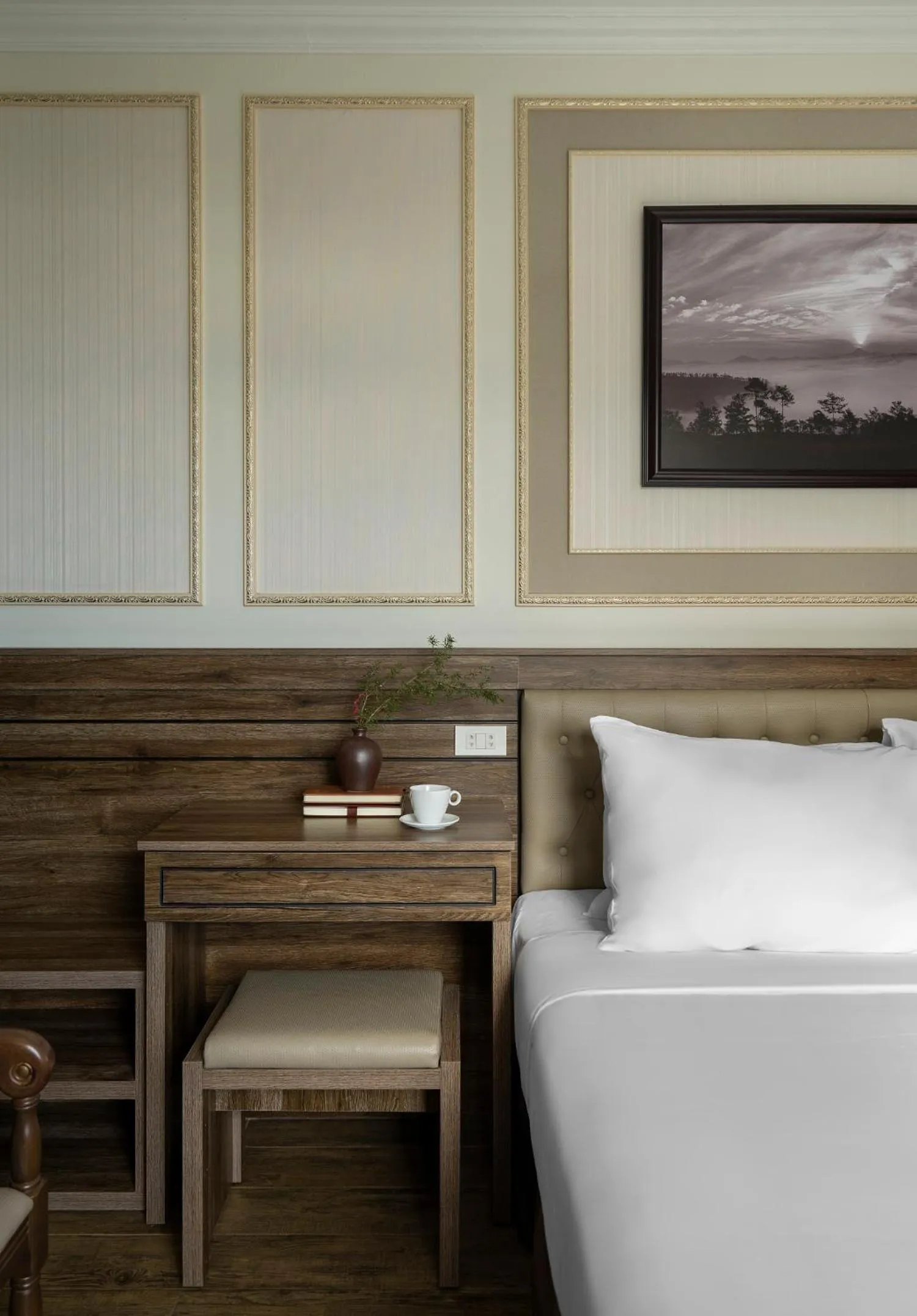 Photo of the whole room, Bed in New Life Hotel - Da Lat