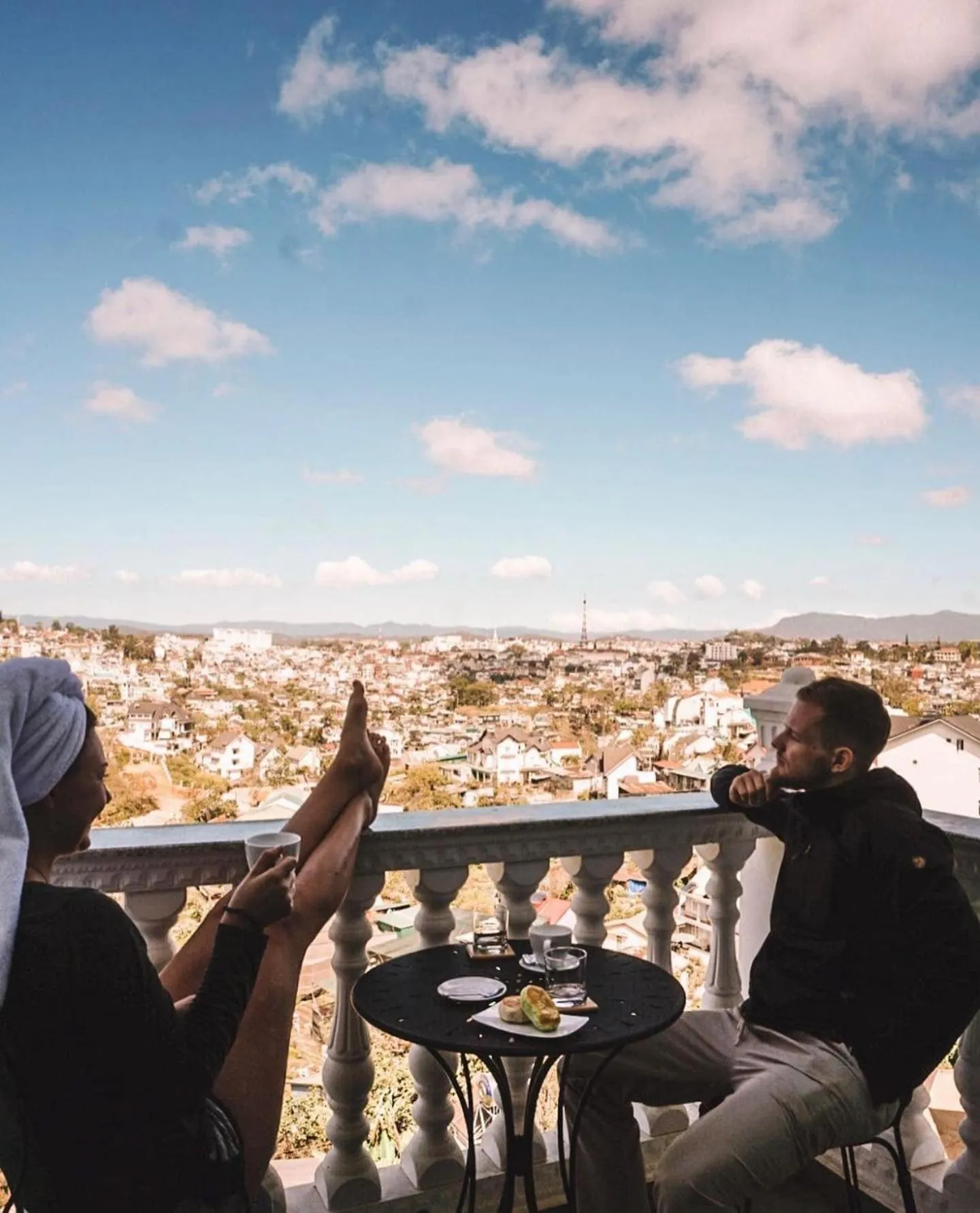 group of guests in New Life Hotel - Da Lat