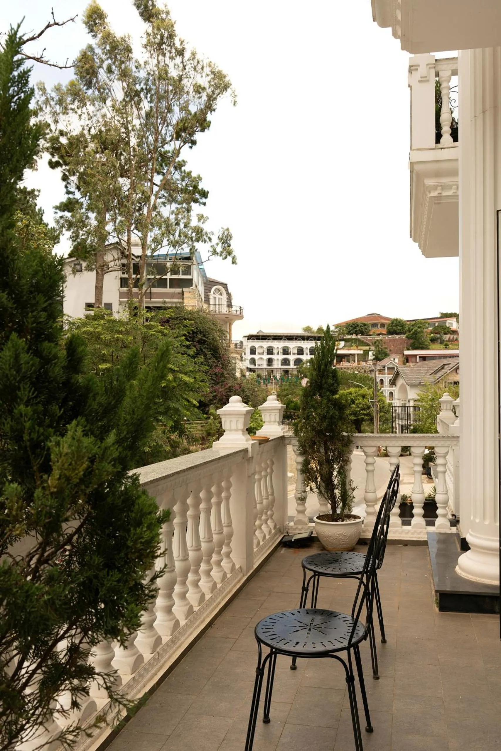 Balcony/Terrace in New Life Hotel - Da Lat