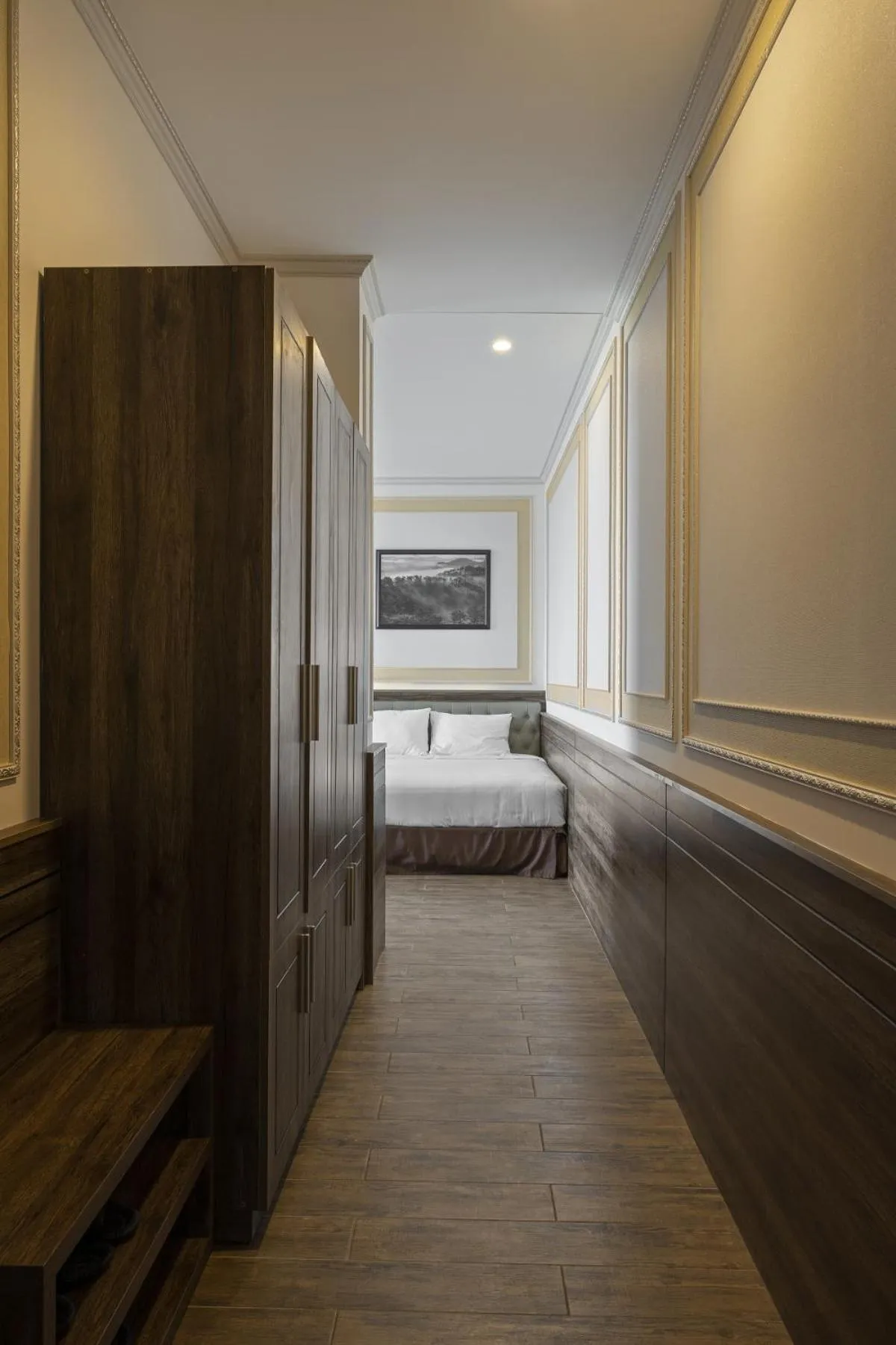 Photo of the whole room, Bed in New Life Hotel - Da Lat