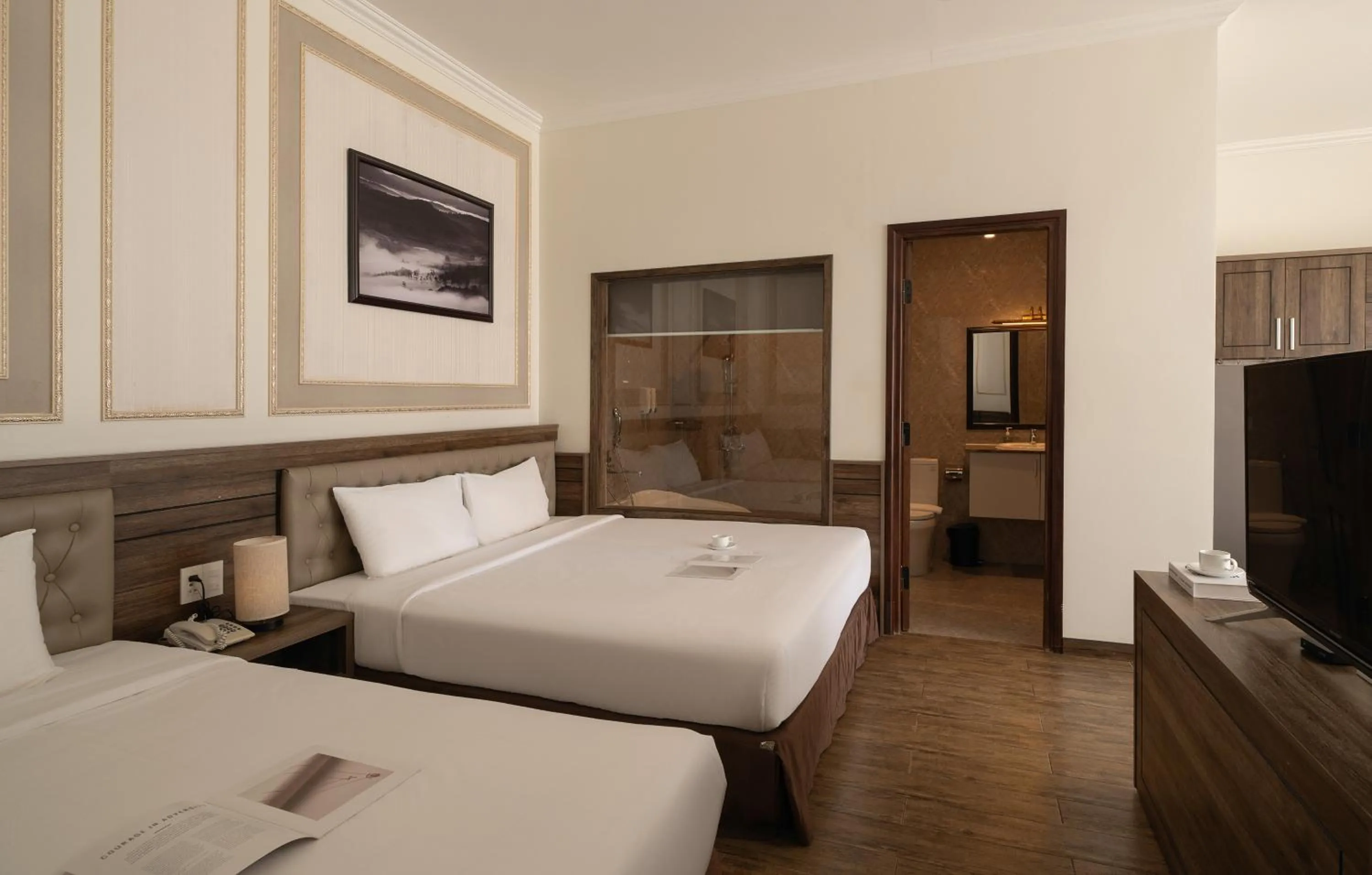 Bed in New Life Hotel - Da Lat