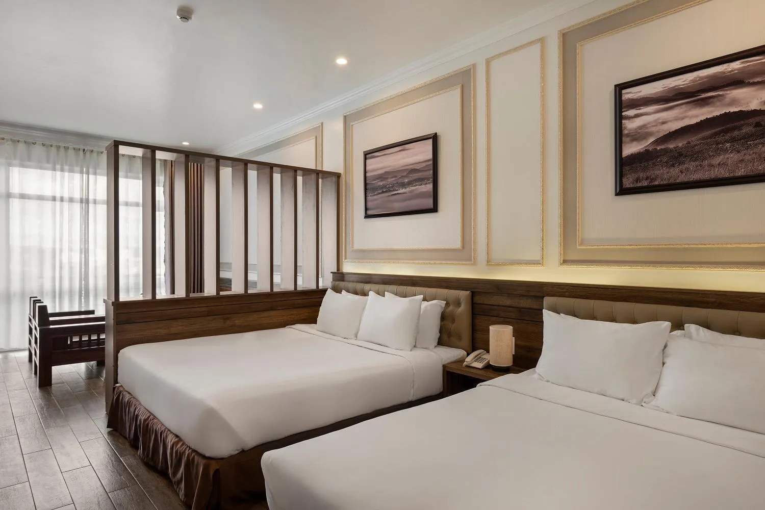 Bed in New Life Hotel - Da Lat