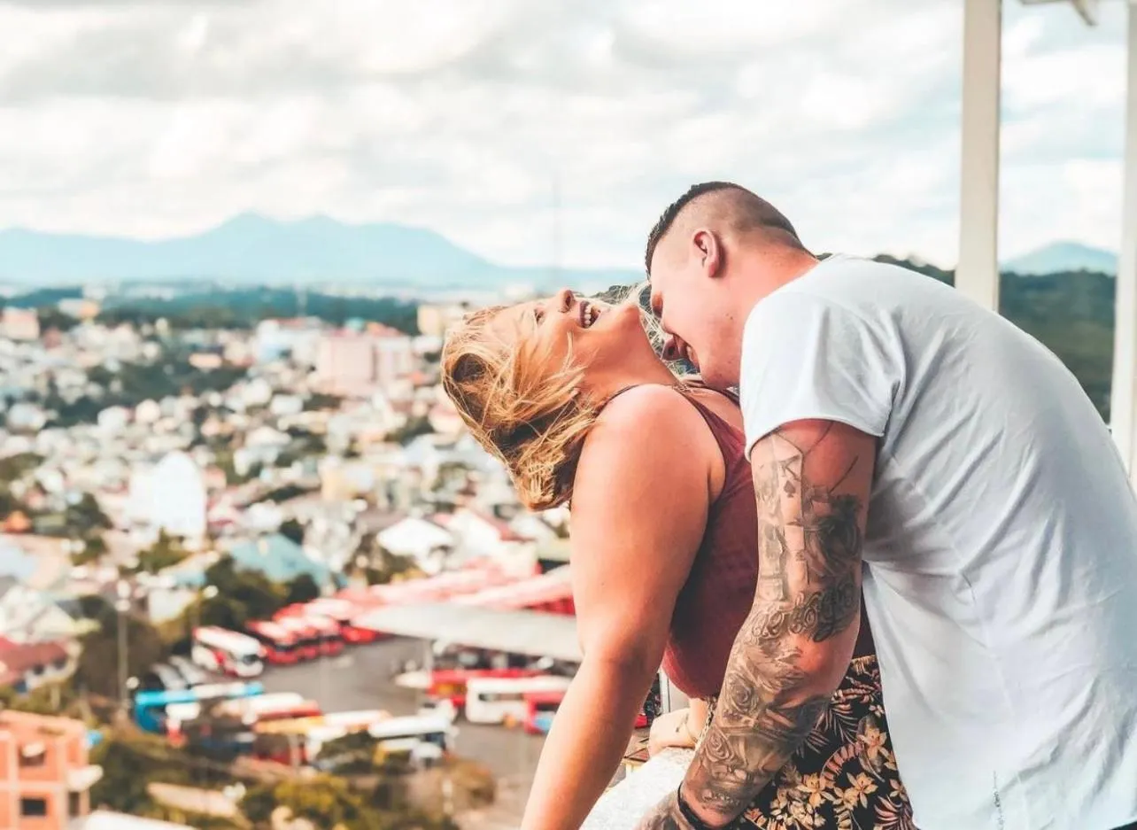 People in New Life Hotel - Da Lat