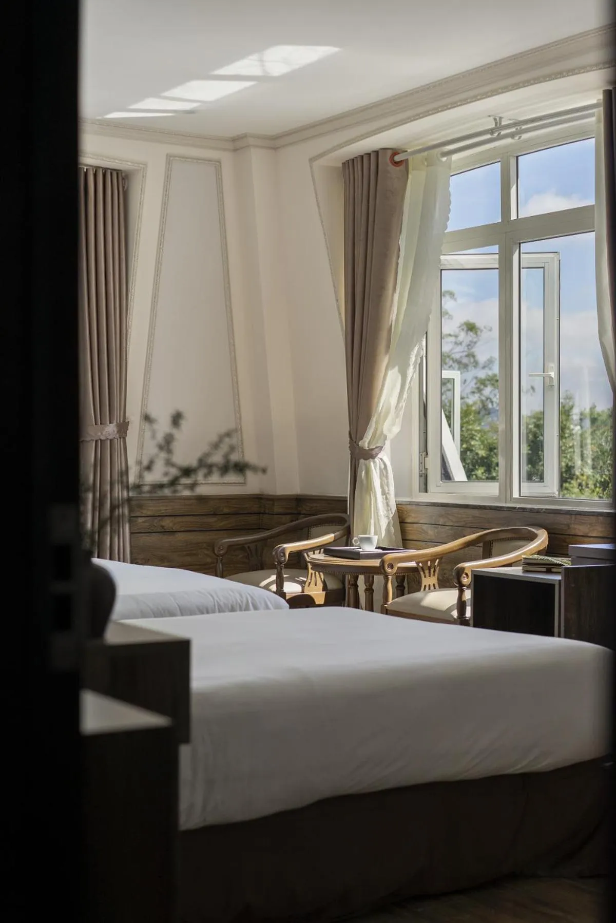 Photo of the whole room, Bed in New Life Hotel - Da Lat