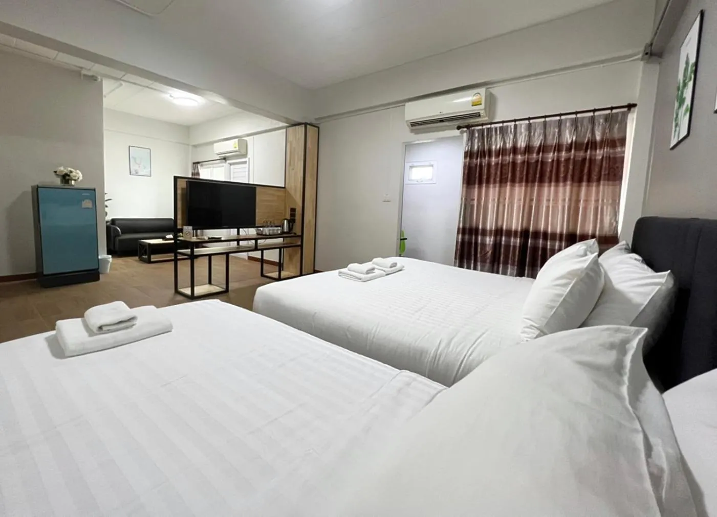 Bed in Golden Nest Hotel Suvarnabhumi
