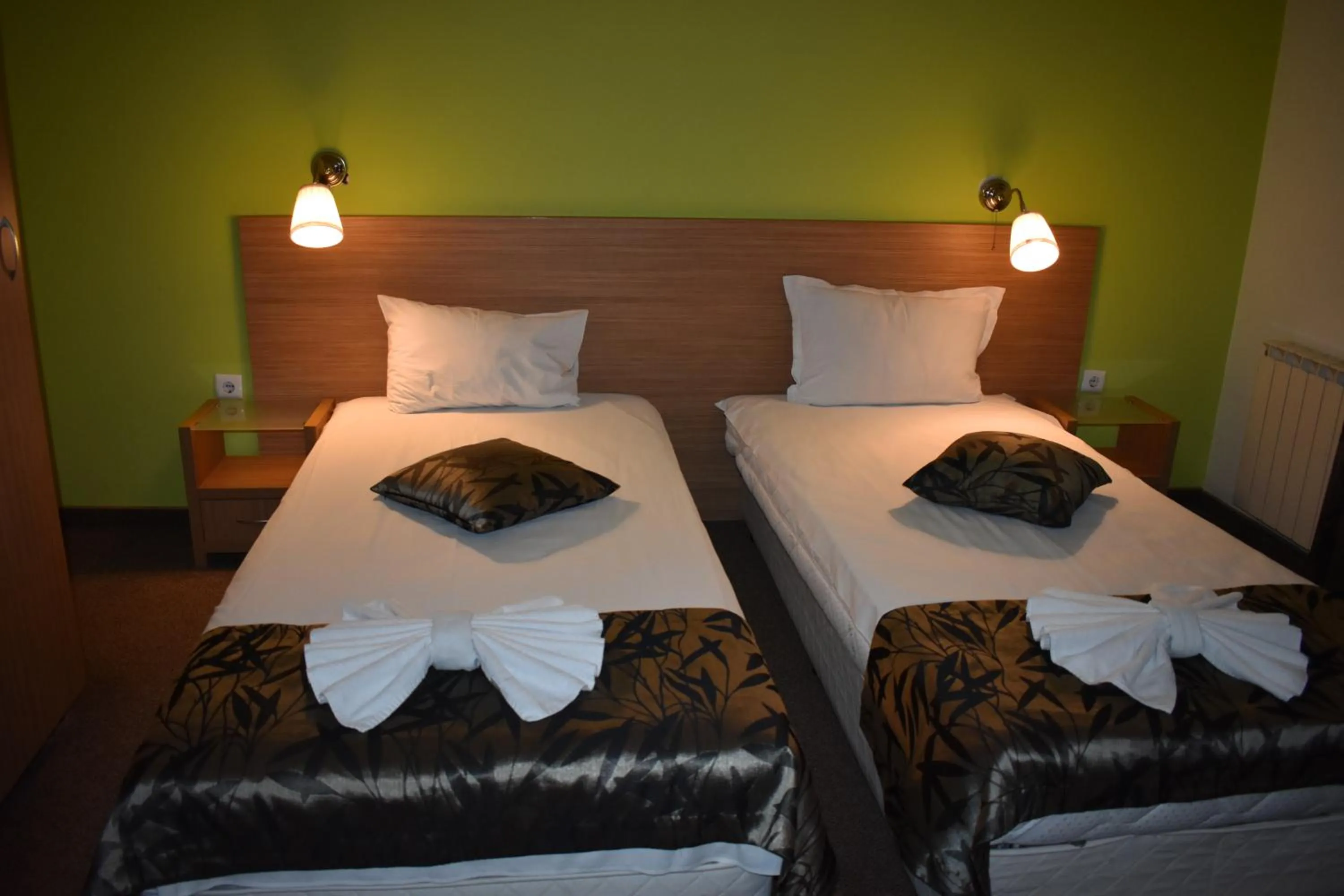 Bed in Green Hisar Hotel Family