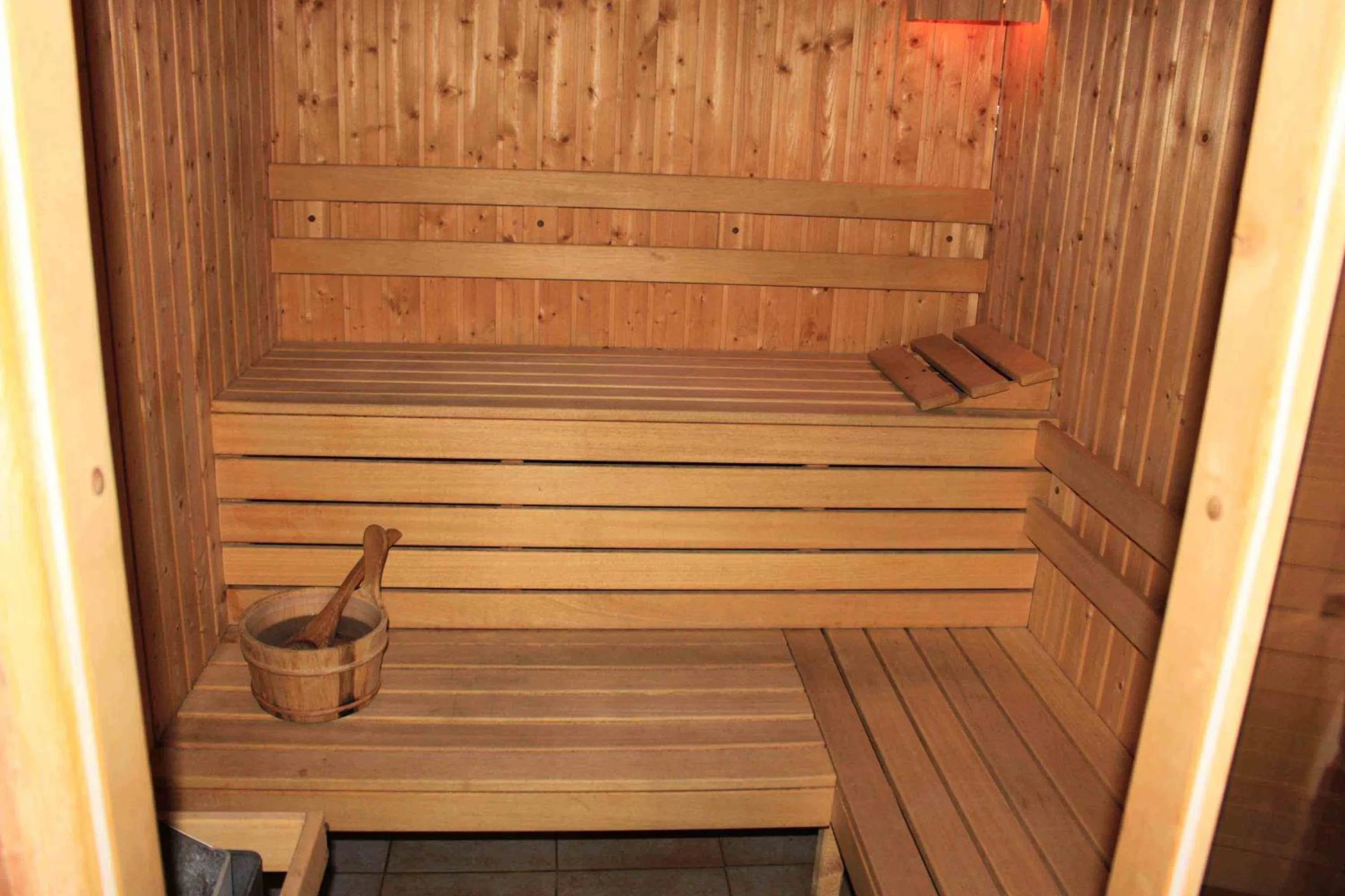 Sauna in Green Hisar Hotel Family