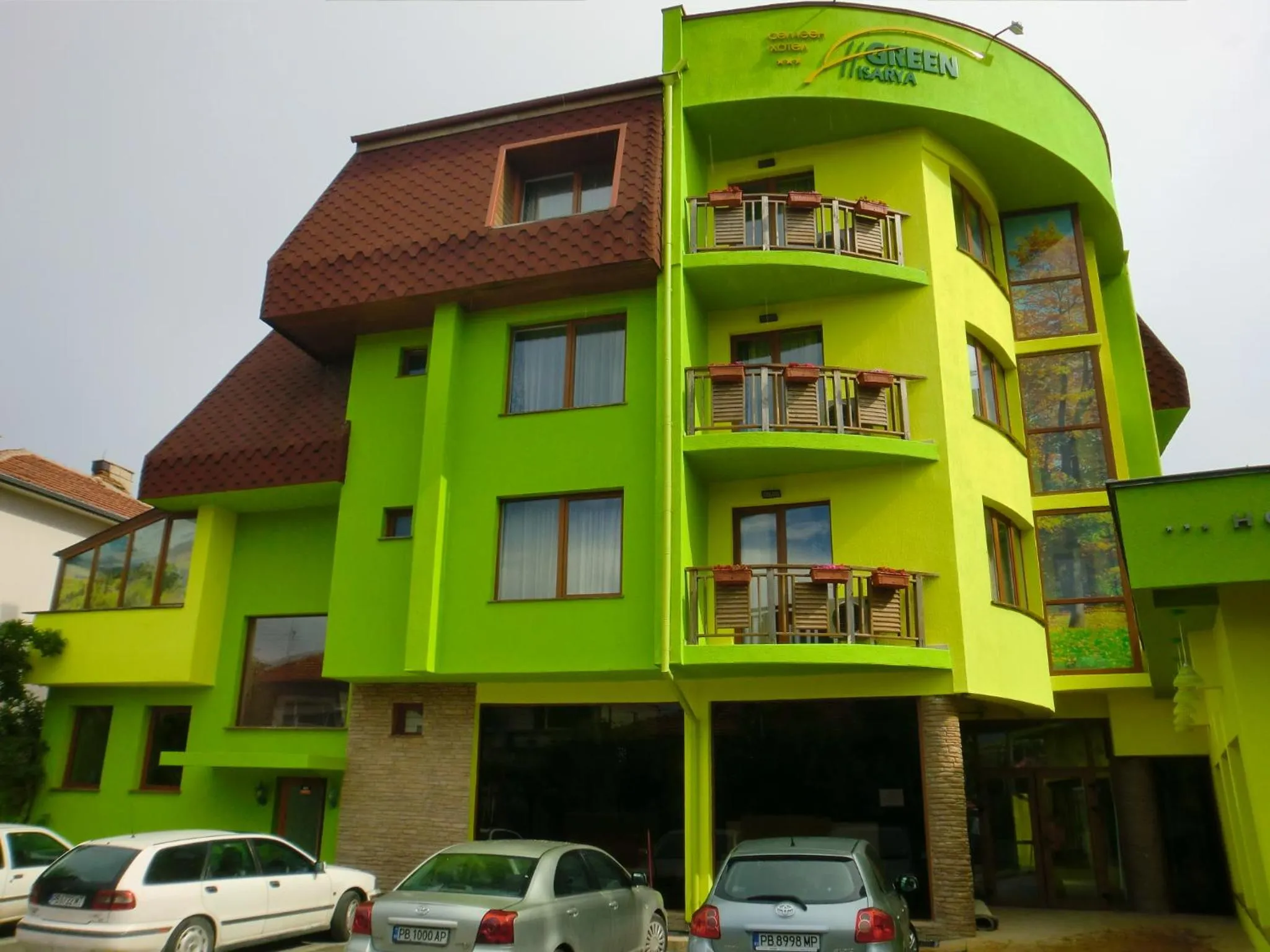 Property building in Green Hisar Hotel Family