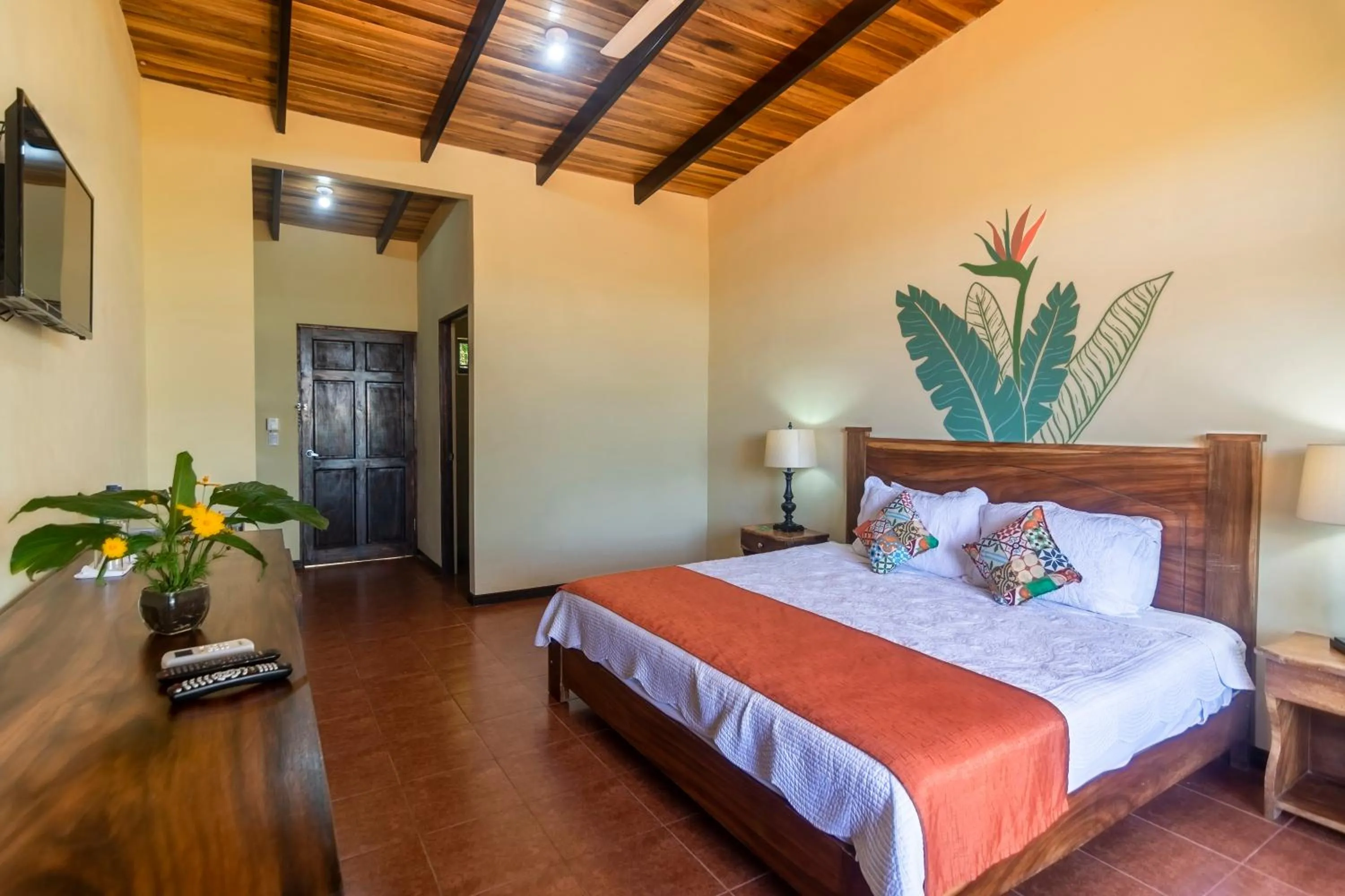 Bed in Rinconcito Lodge