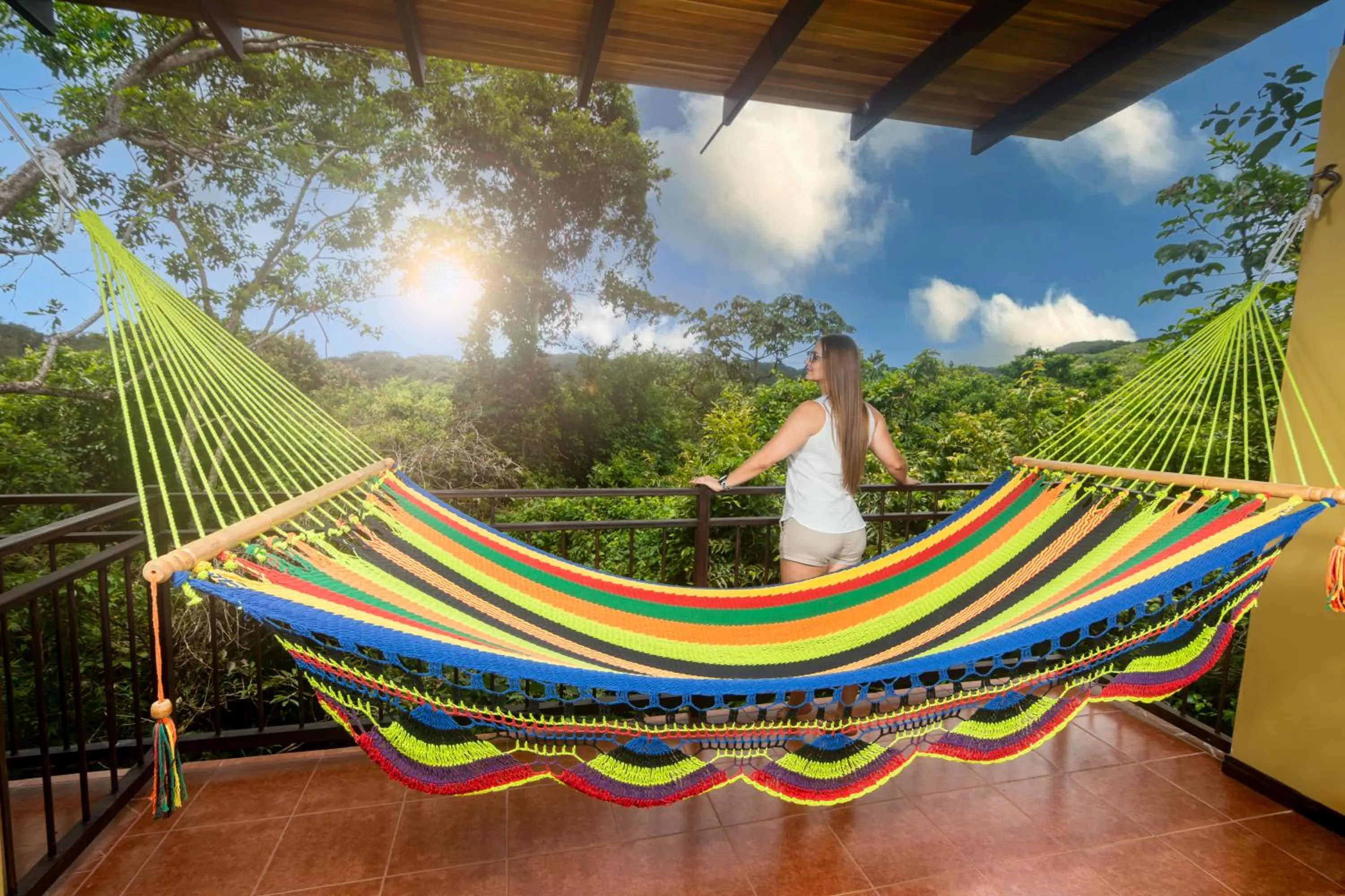 Balcony/Terrace in Rinconcito Lodge