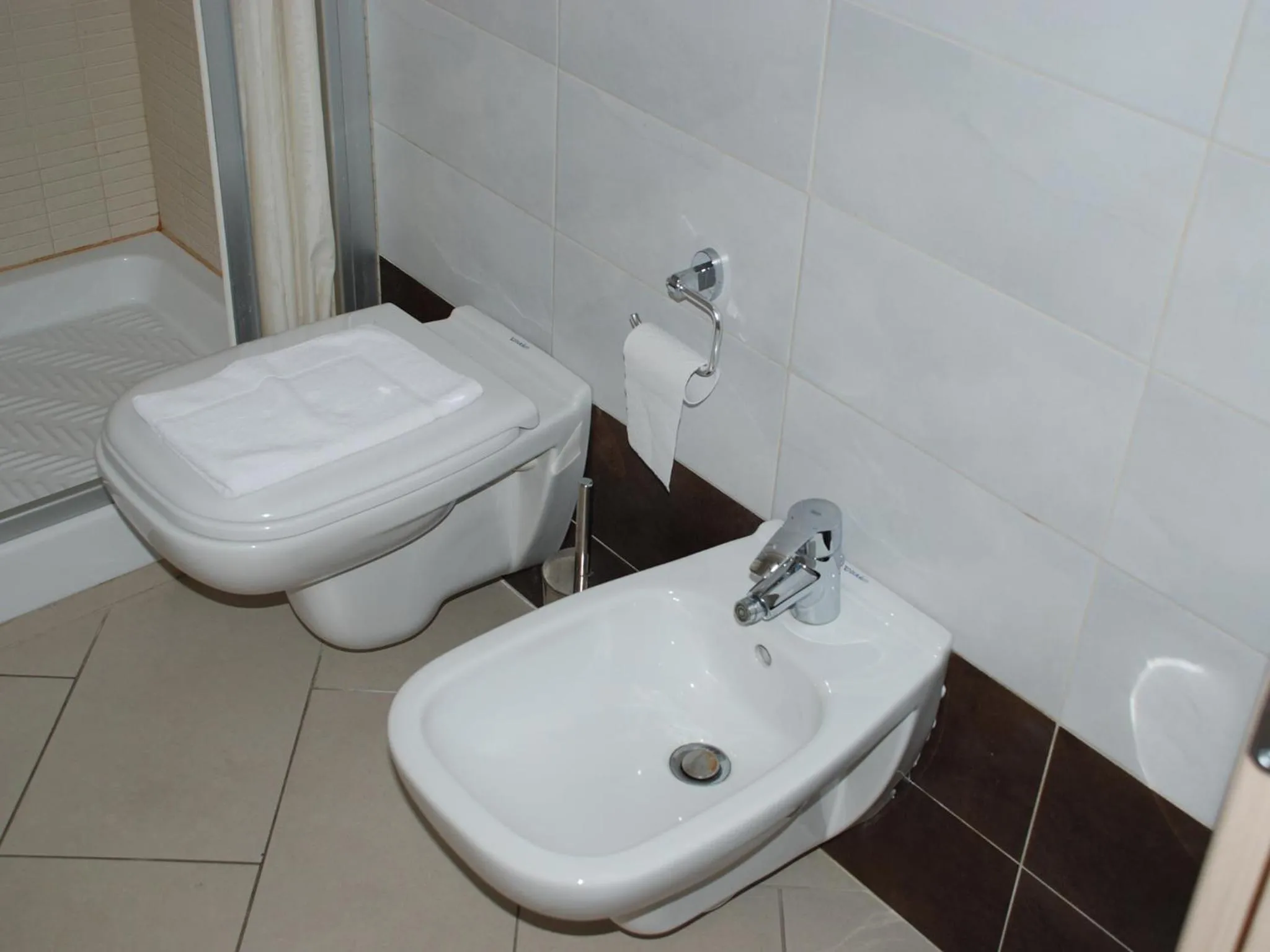 Bathroom in Affittacamere Matteo