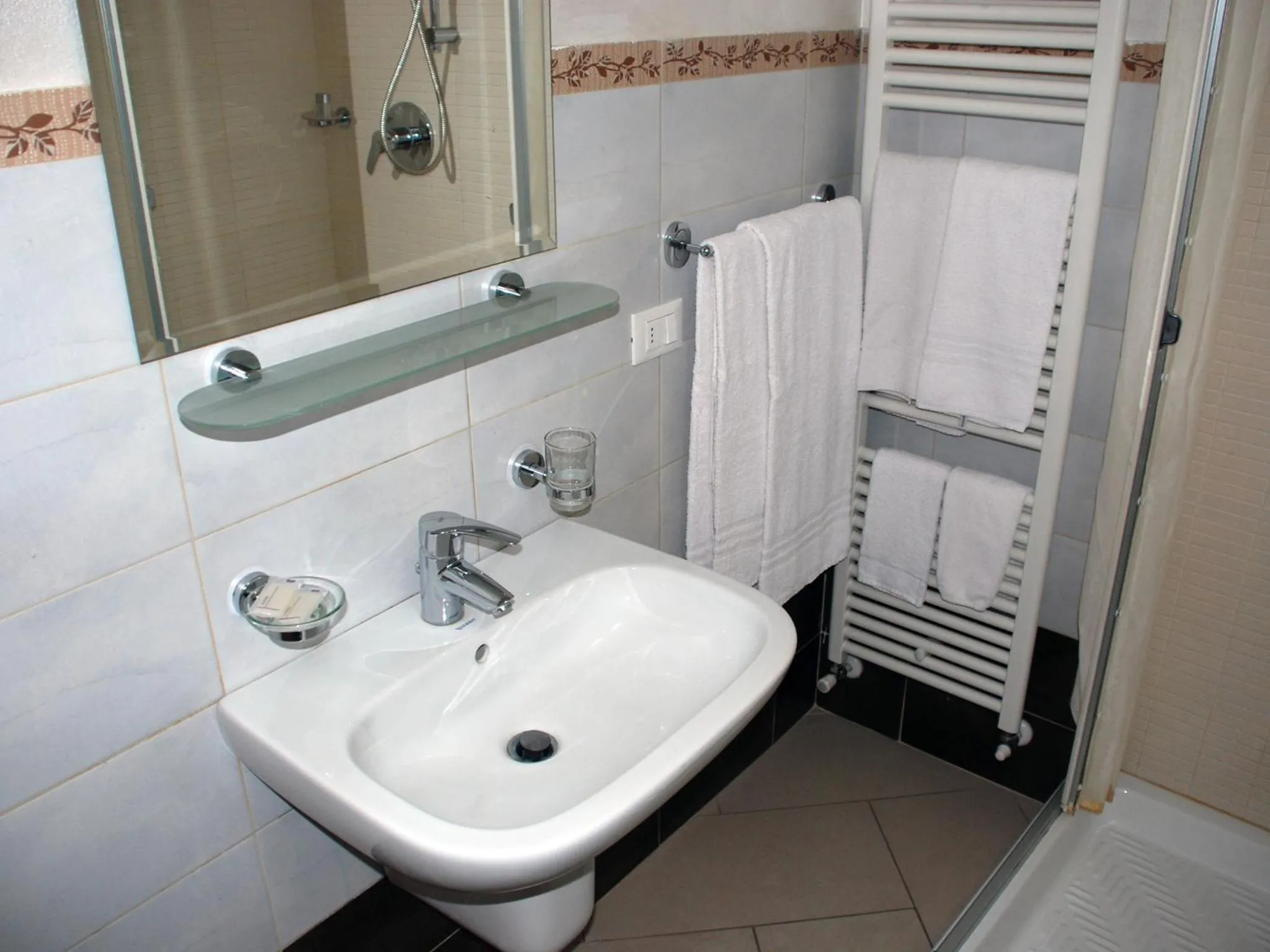 Bathroom in Affittacamere Matteo