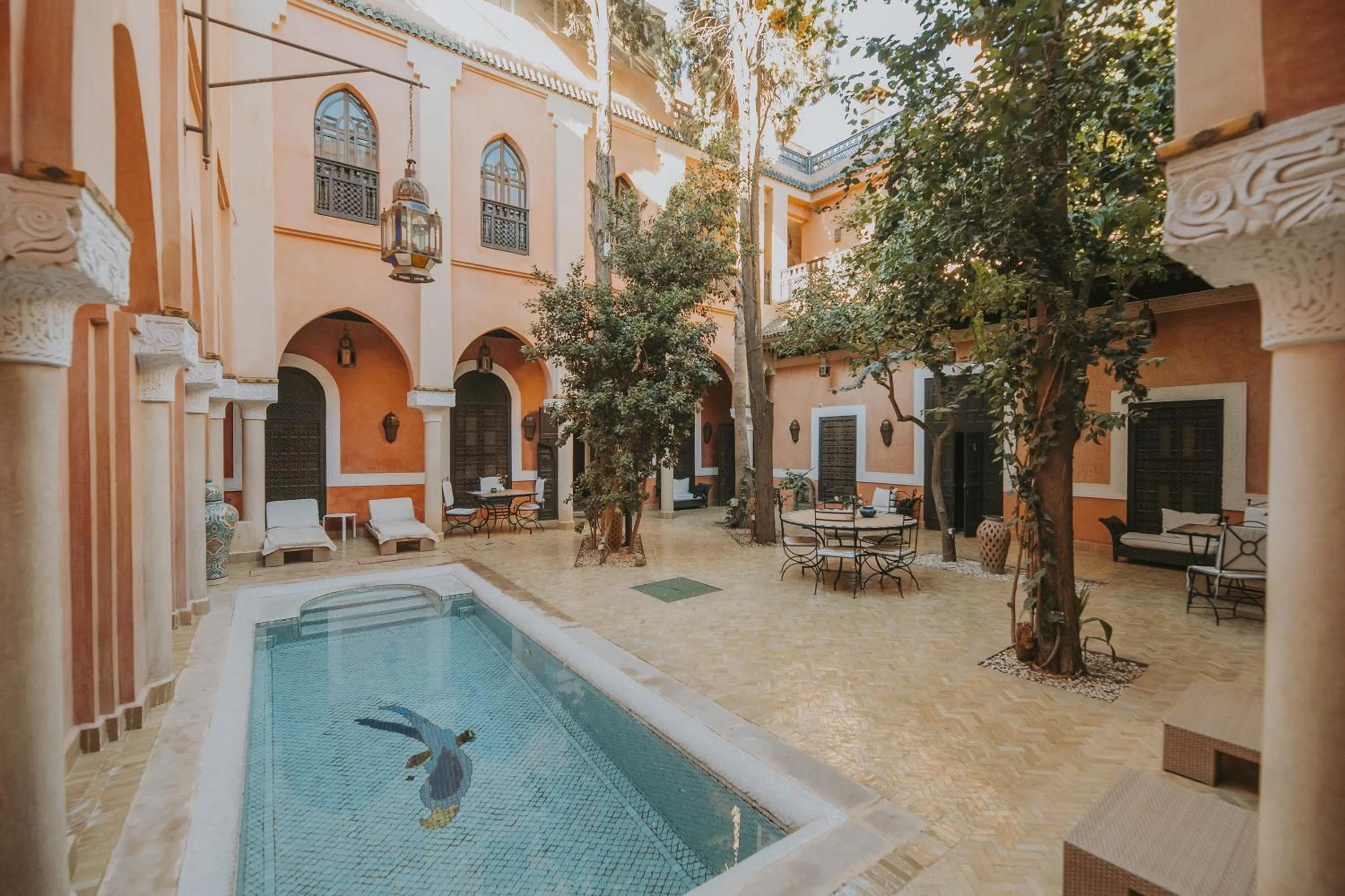 Property building in Riad Le Perroquet Bleu Suites & Spa