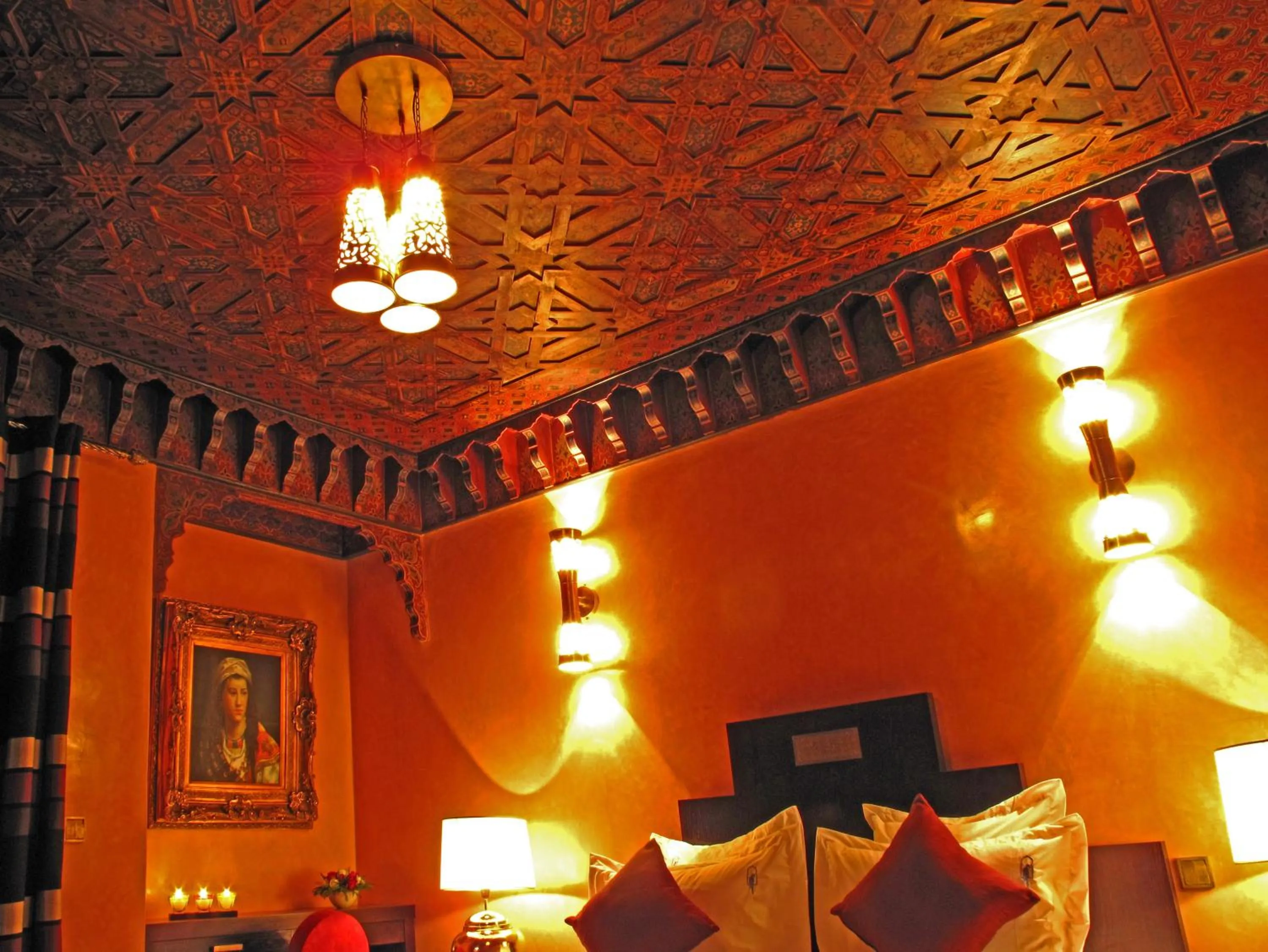 Decorative detail in Riad Le Perroquet Bleu Suites & Spa