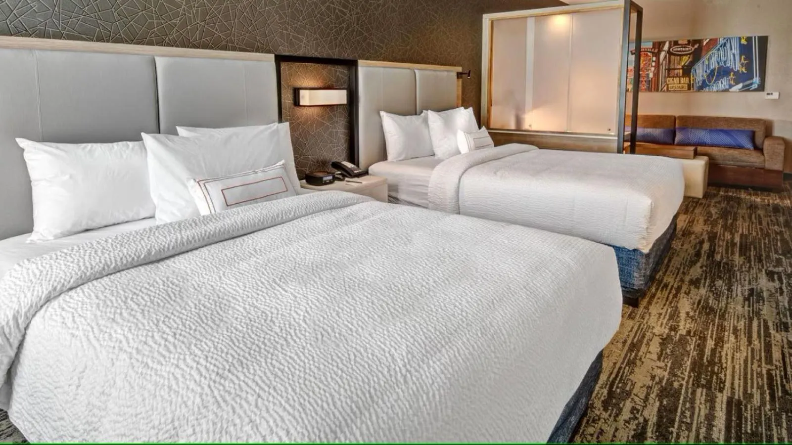 Bed in SpringHill Suites by Marriott Nashville Brentwood