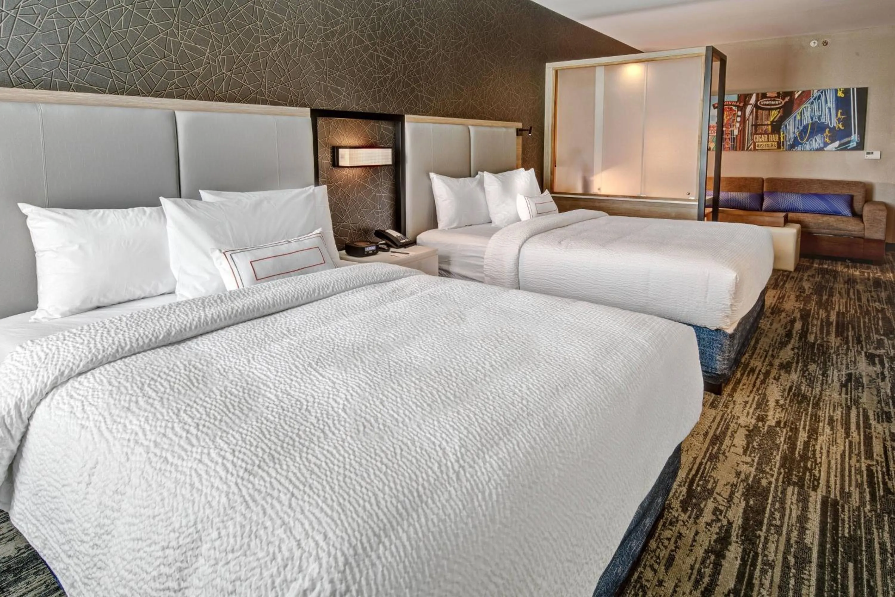 Bedroom, Bed in SpringHill Suites by Marriott Nashville Brentwood