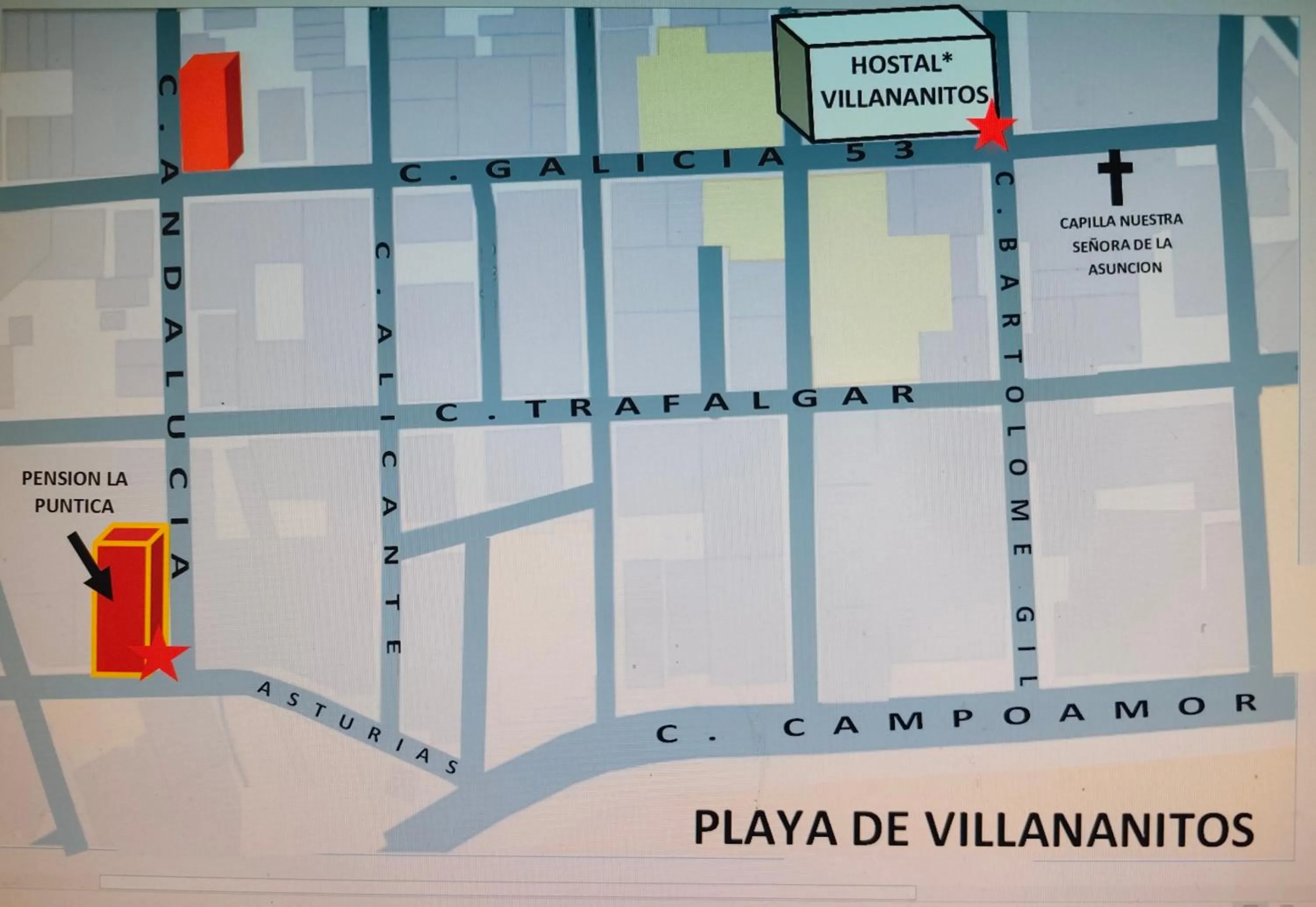 Neighbourhood in Pension La Puntica