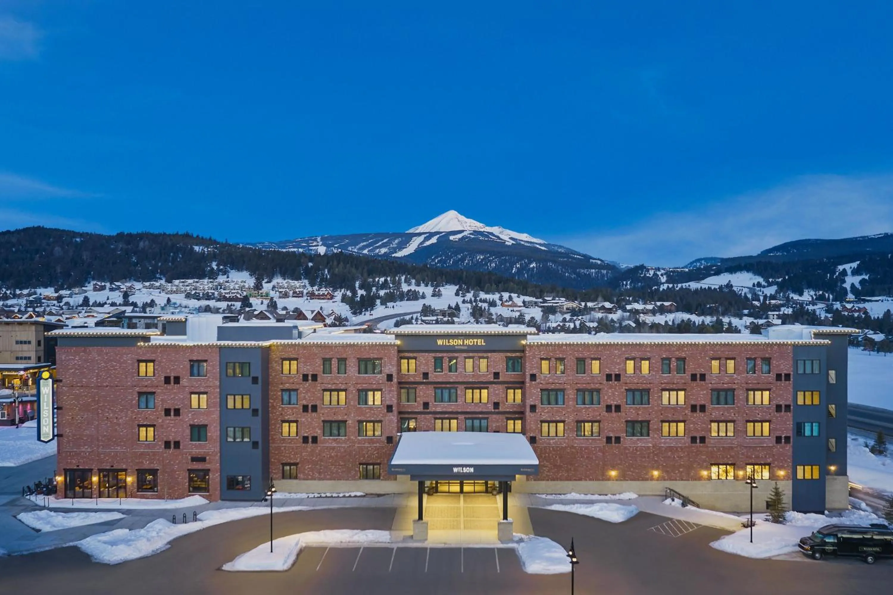 Property building in Residence Inn by Marriott Big Sky/The Wilson Hotel