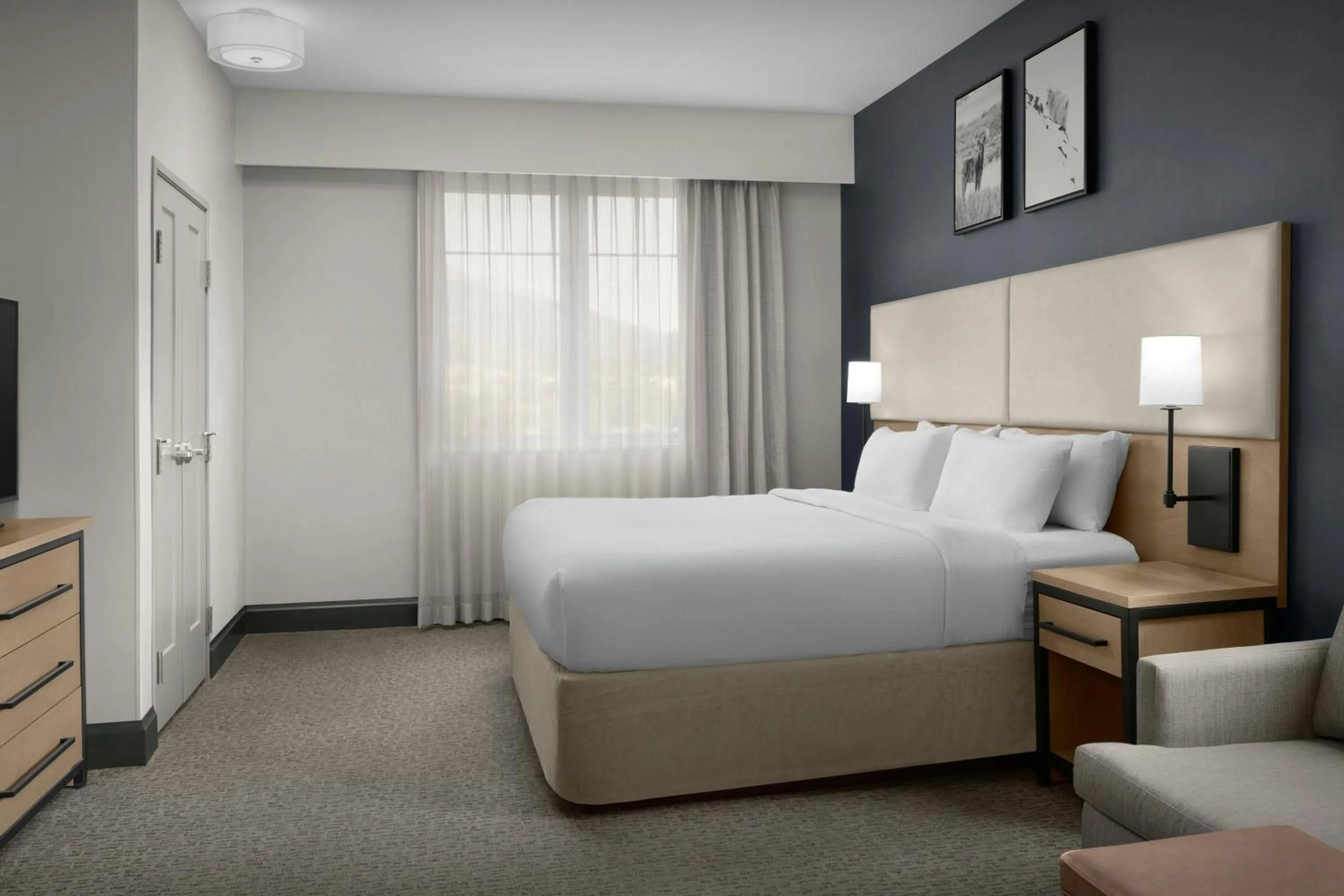 Photo of the whole room, Bed in Residence Inn by Marriott Big Sky/The Wilson Hotel