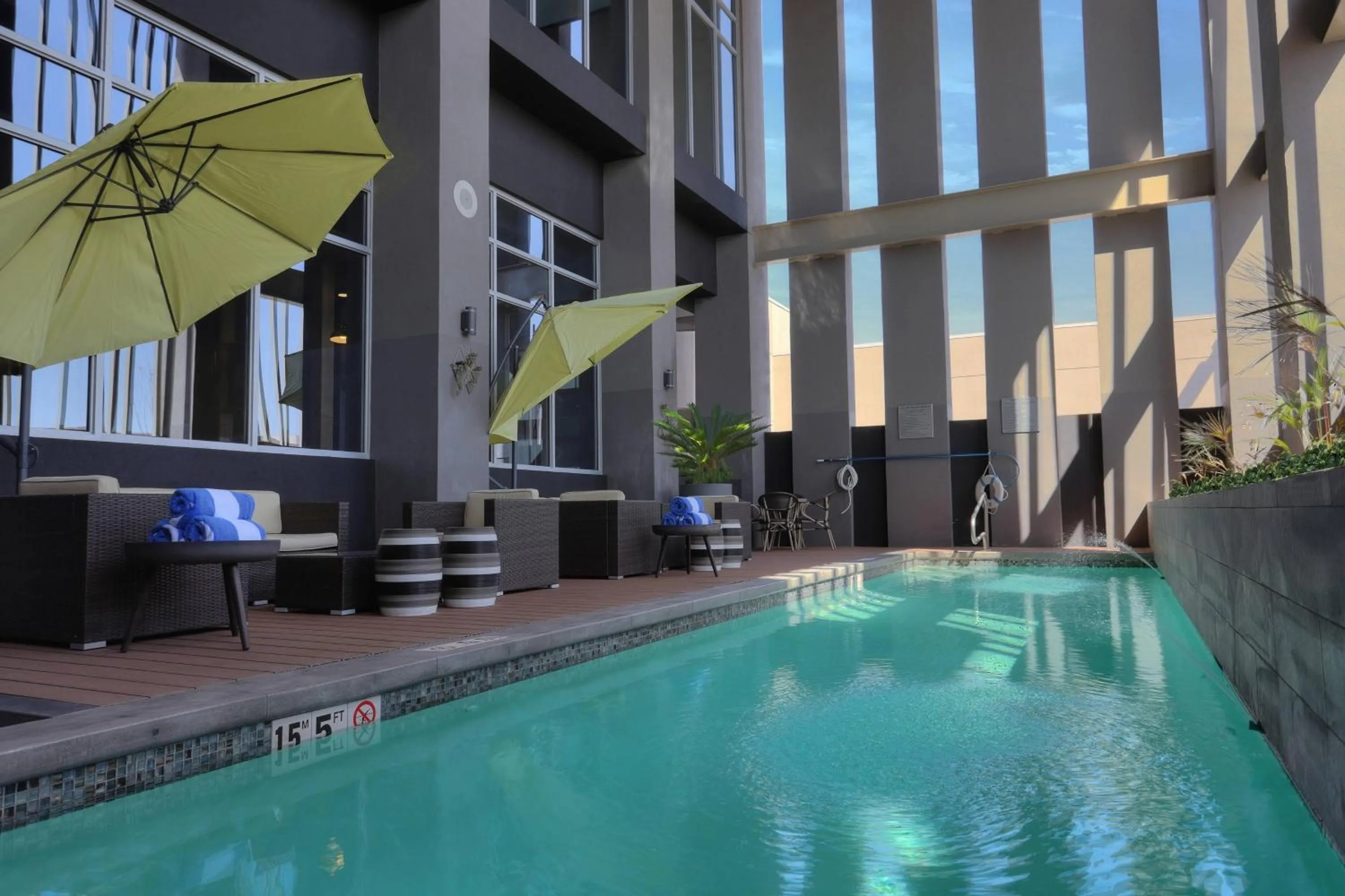 Swimming pool in Fairfield Inn & Suites by Marriott Mexicali