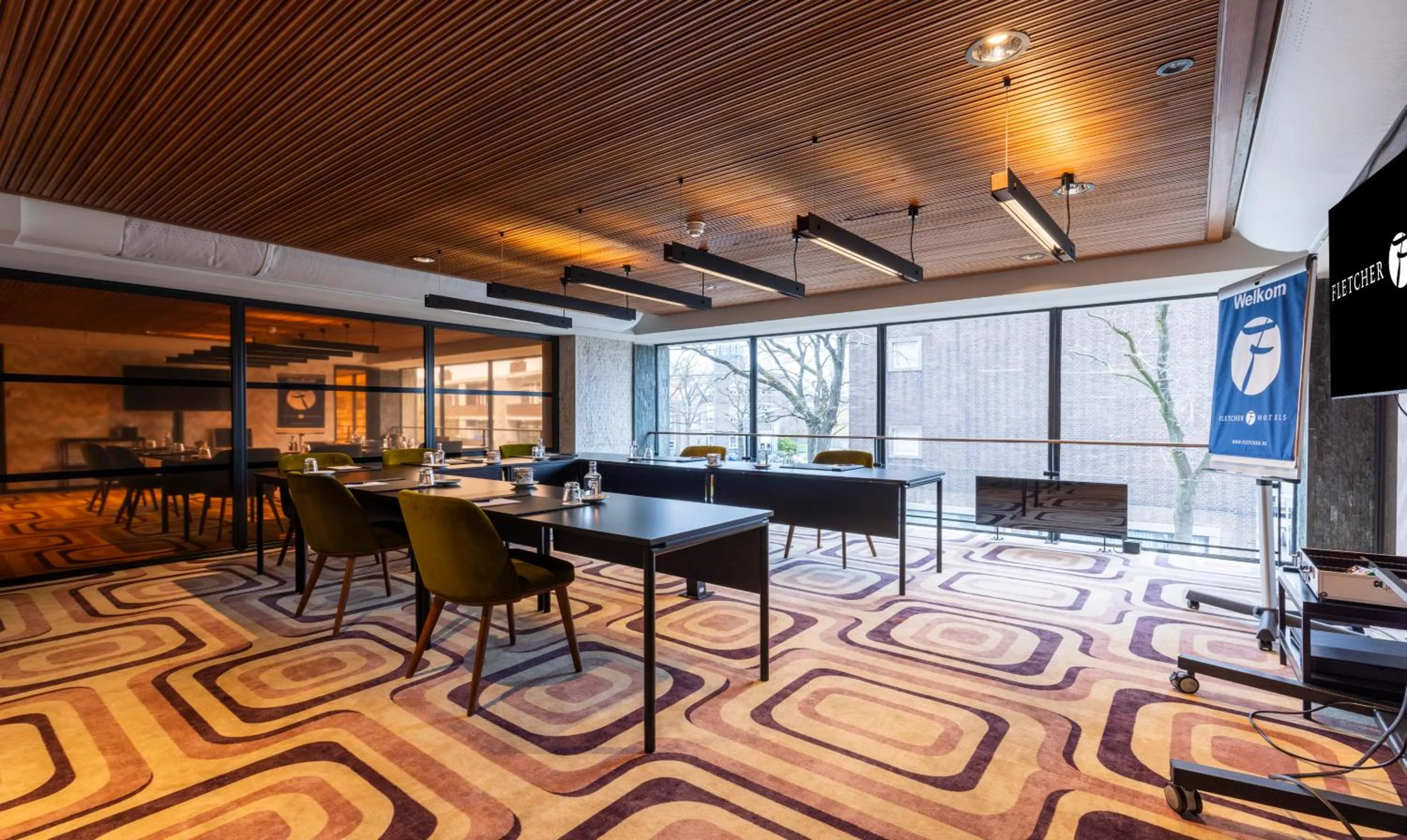 TV and multimedia in Fletcher Boutique Hotel Slaak-Rotterdam