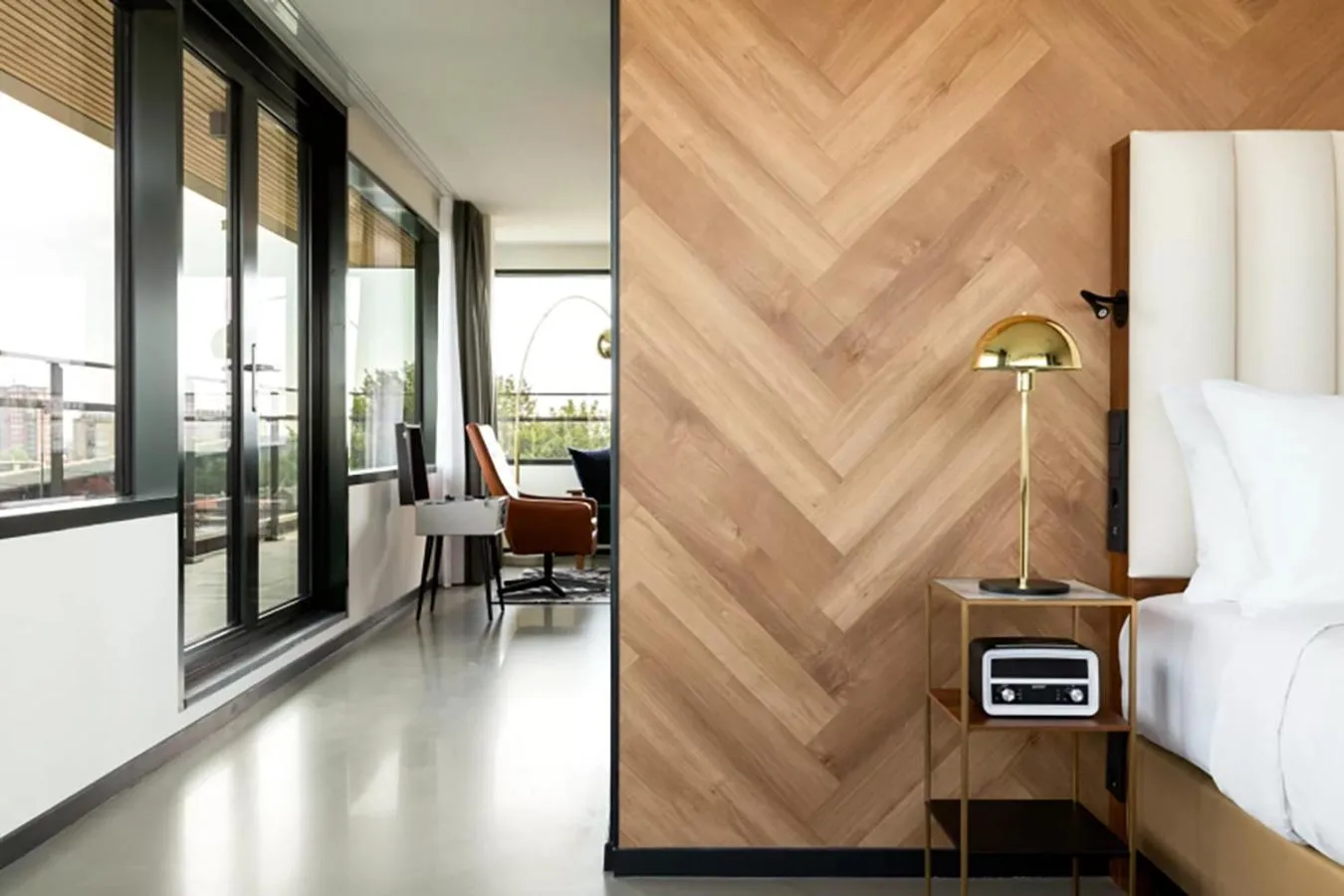 Bedroom, Bed in Fletcher Boutique Hotel Slaak-Rotterdam