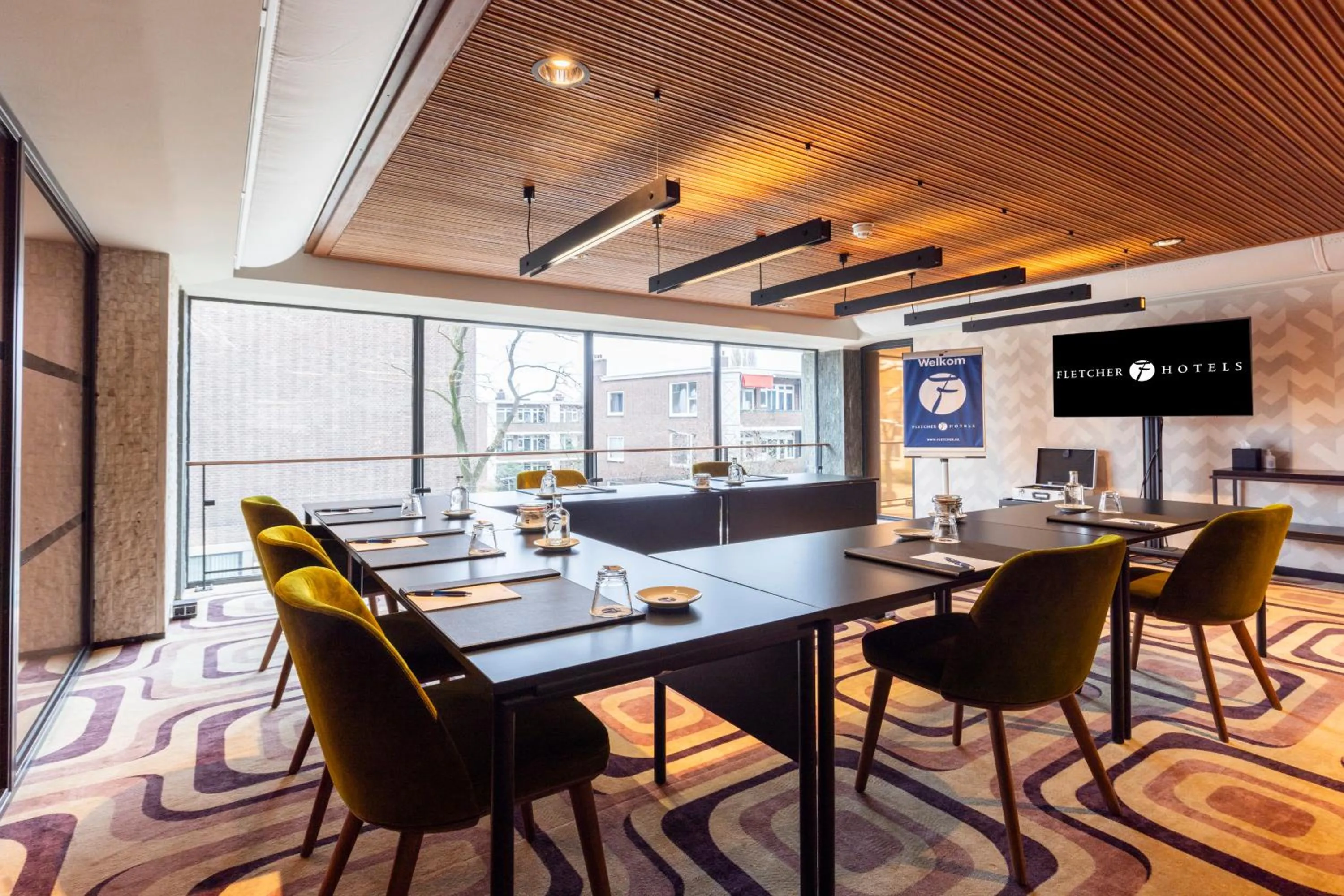 Living room in Fletcher Boutique Hotel Slaak-Rotterdam