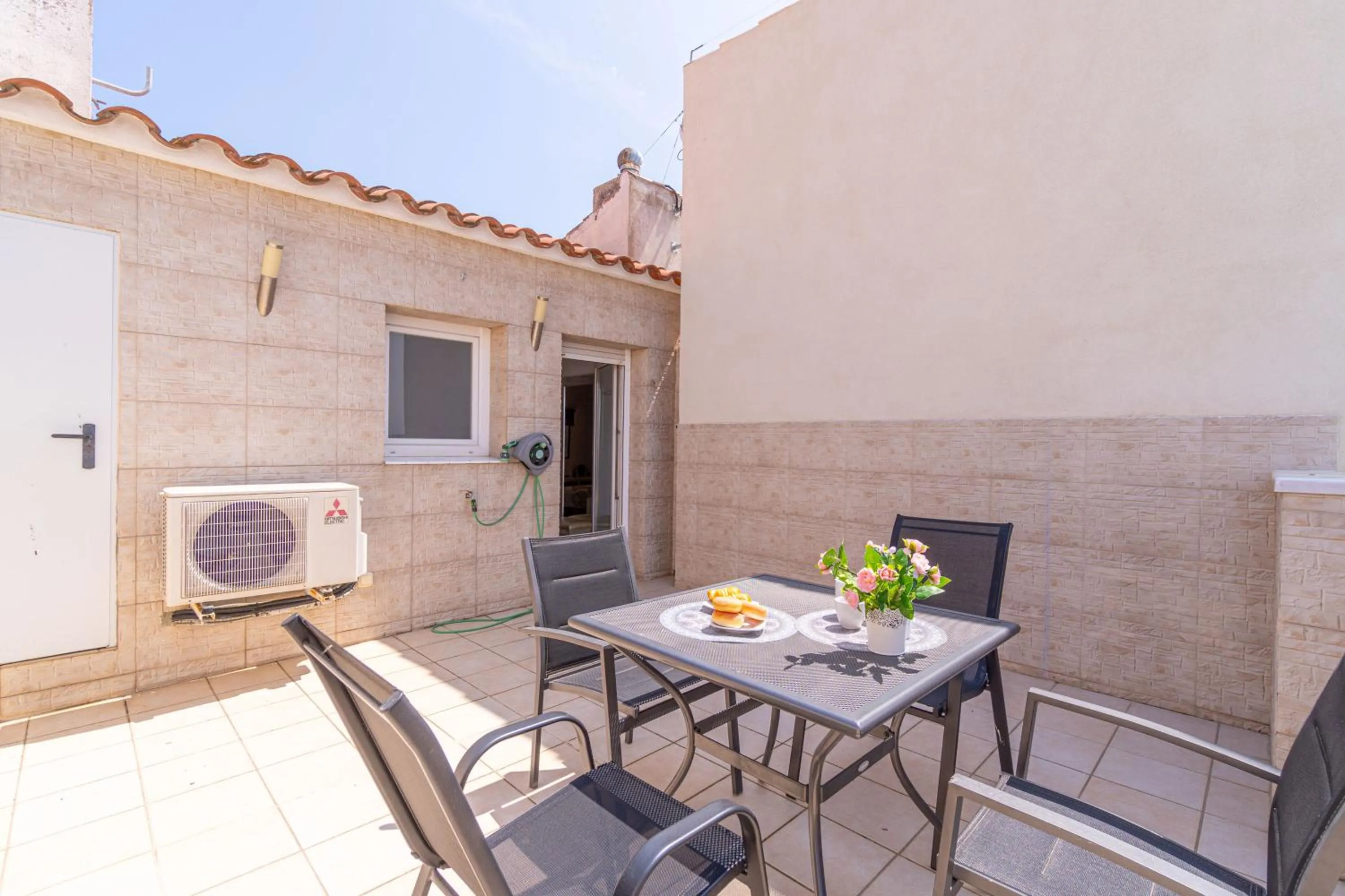 Balcony/Terrace in Apart-rent Penthouse Port Grec 0160