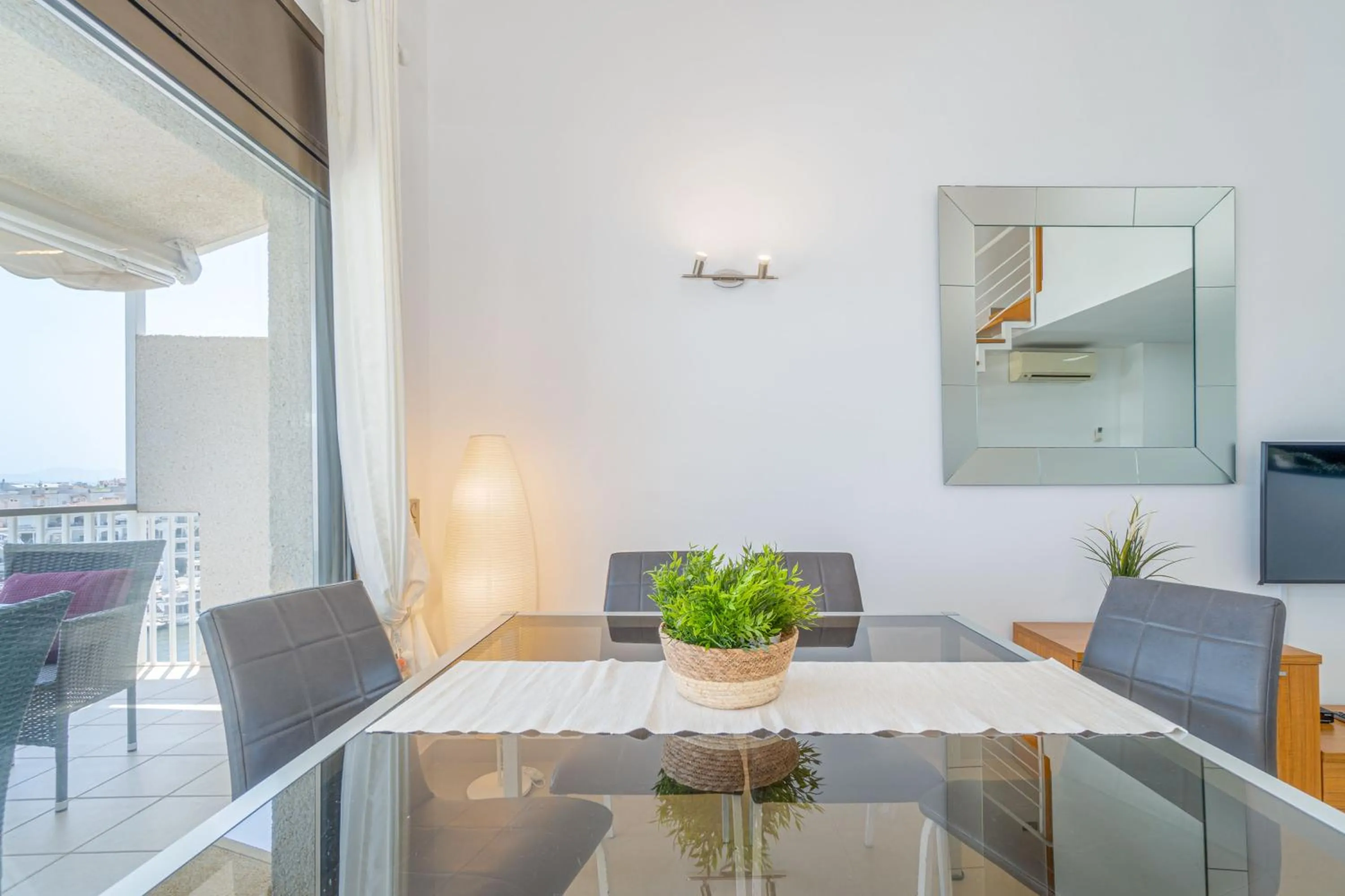 Living room in Apart-rent Penthouse Port Grec 0160