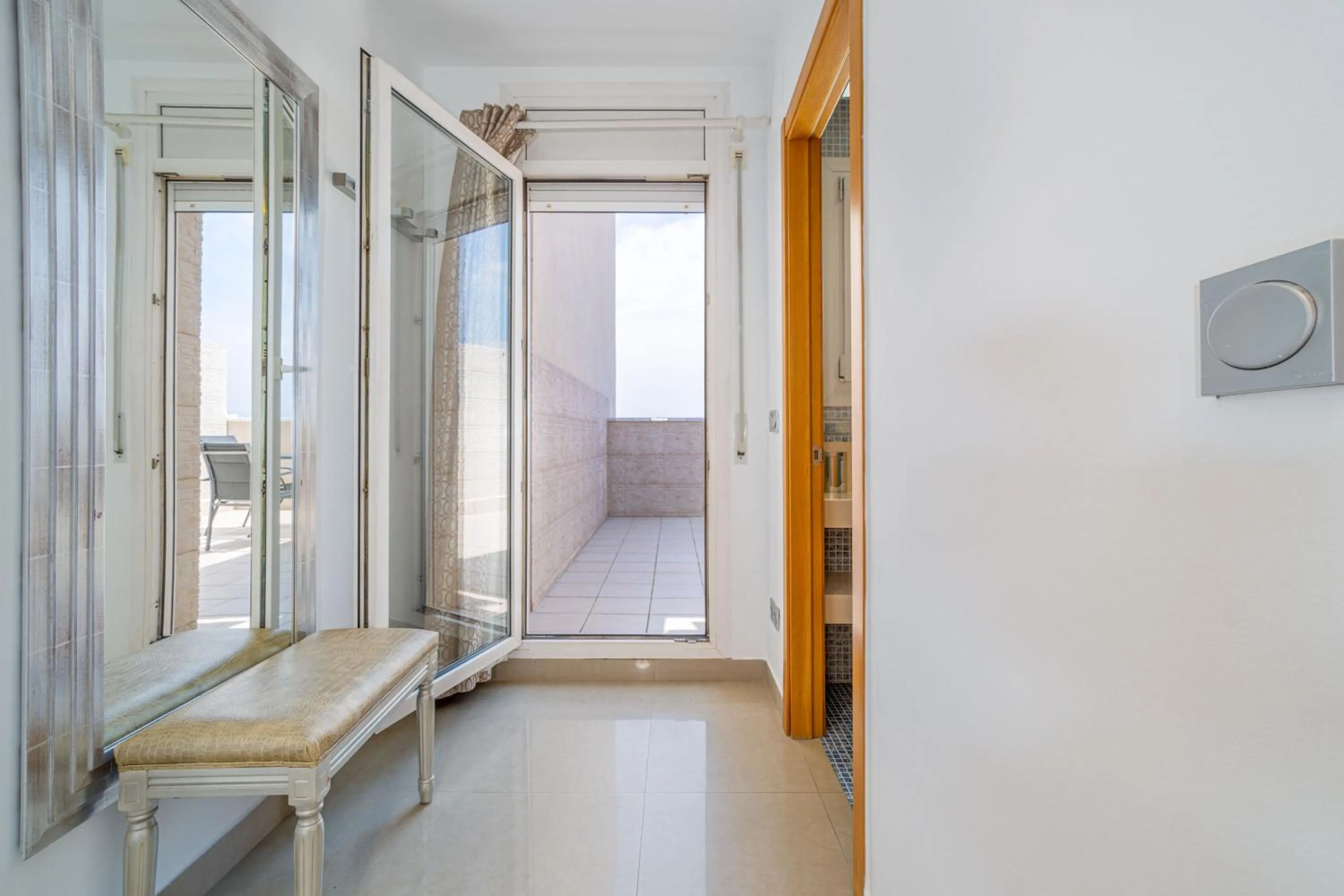 Balcony/Terrace in Apart-rent Penthouse Port Grec 0160