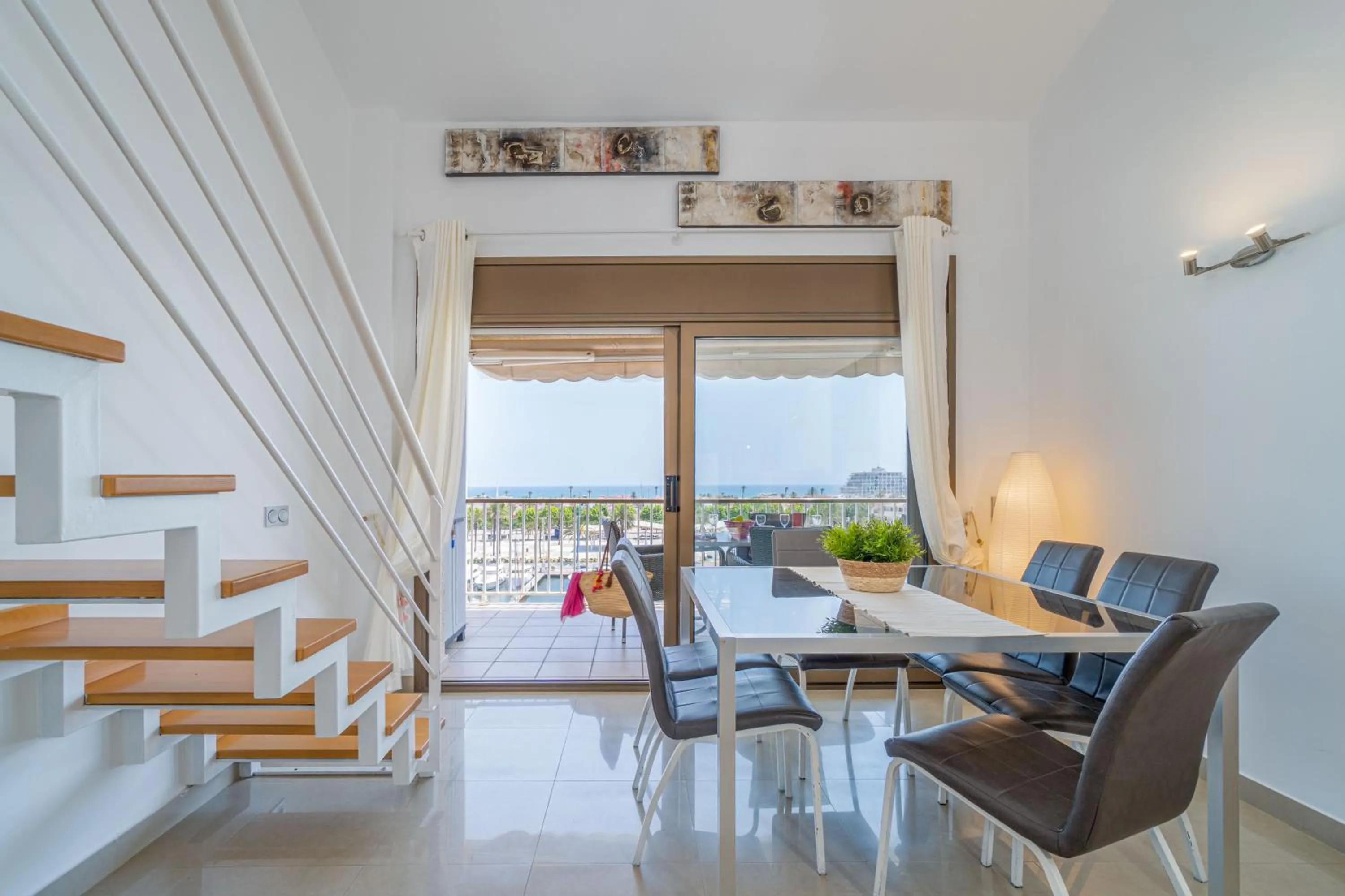 Living room in Apart-rent Penthouse Port Grec 0160