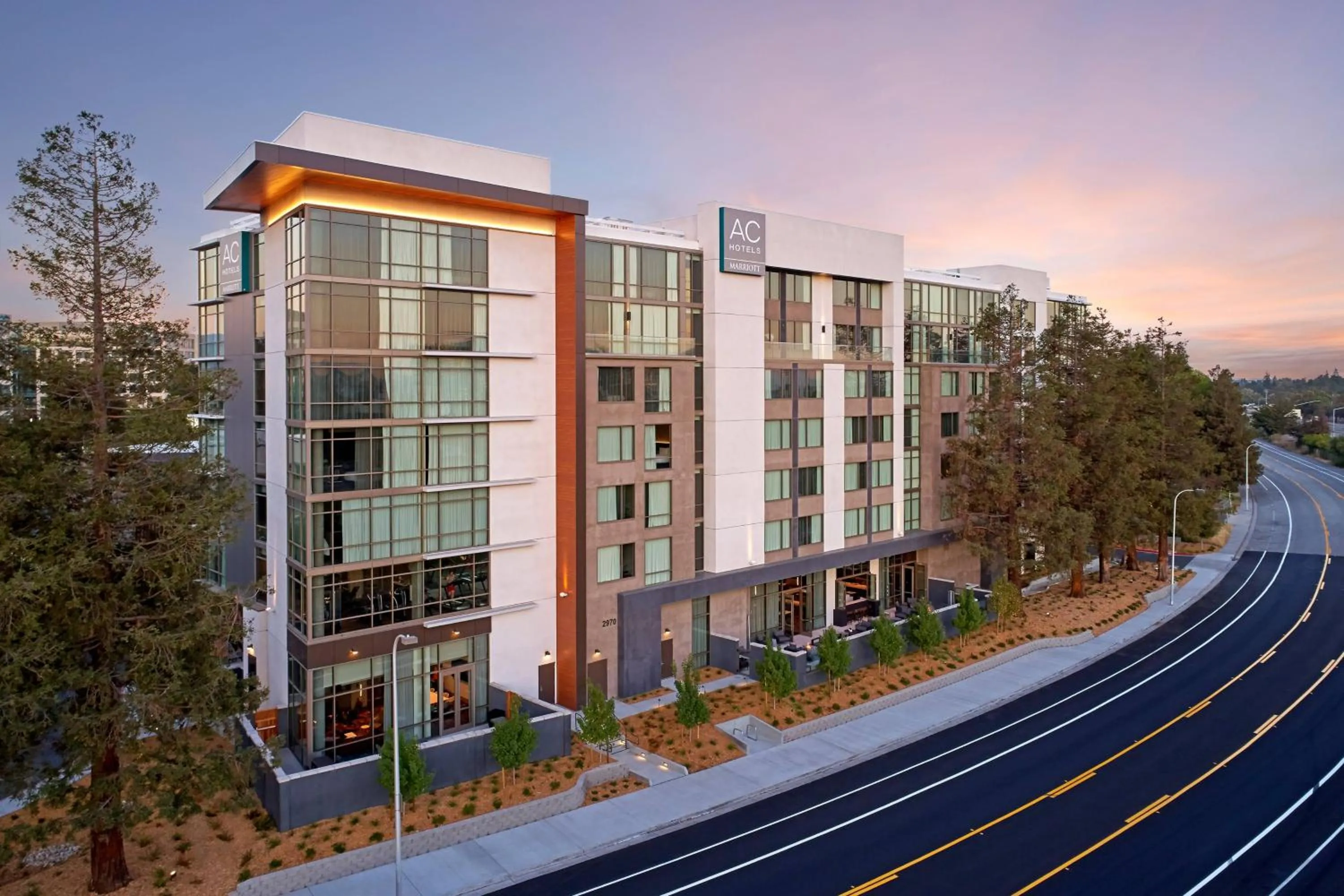 Property building in AC Hotel by Marriott San Jose Santa Clara