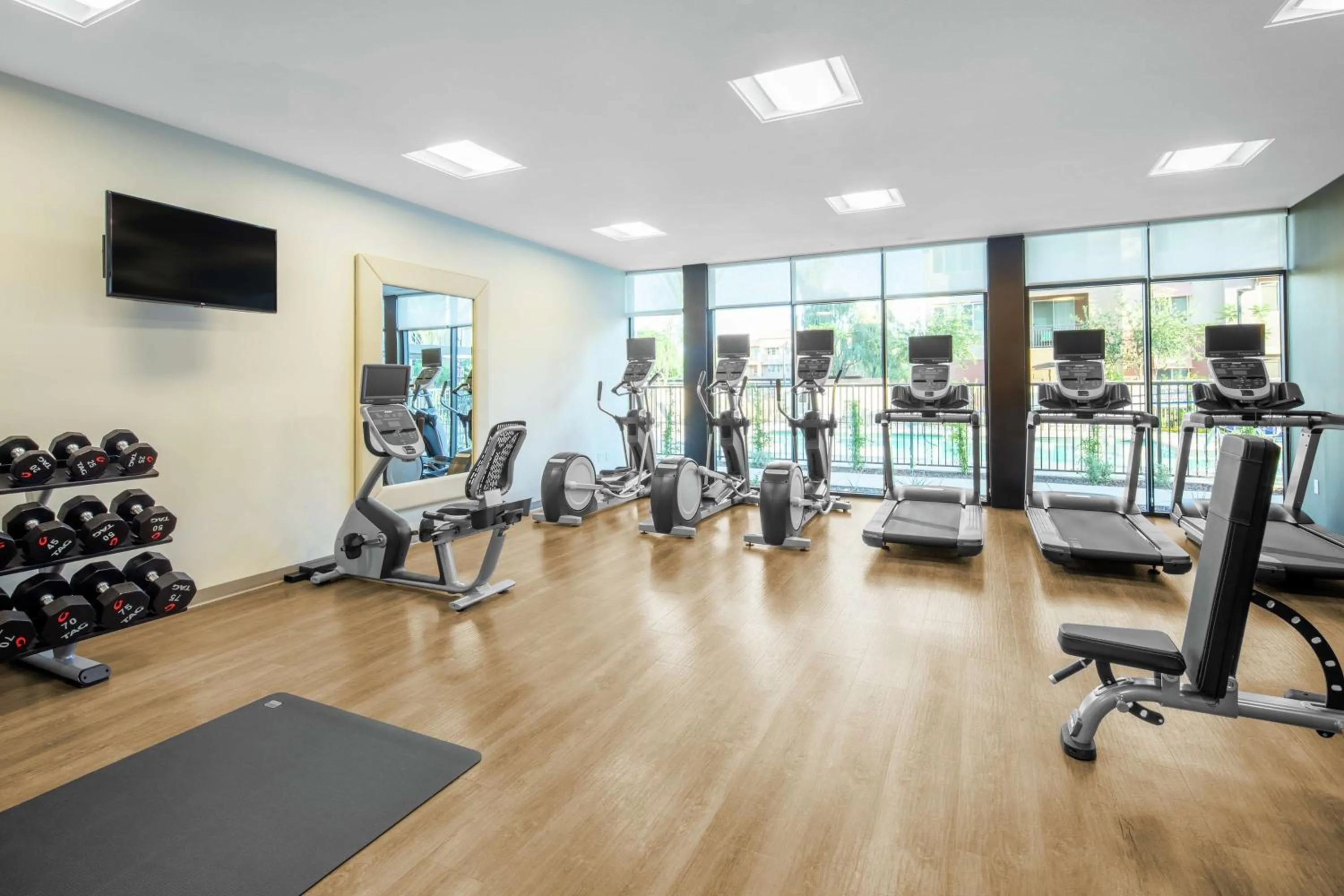 Fitness centre/facilities in Hilton Garden Inn Surprise Phoenix