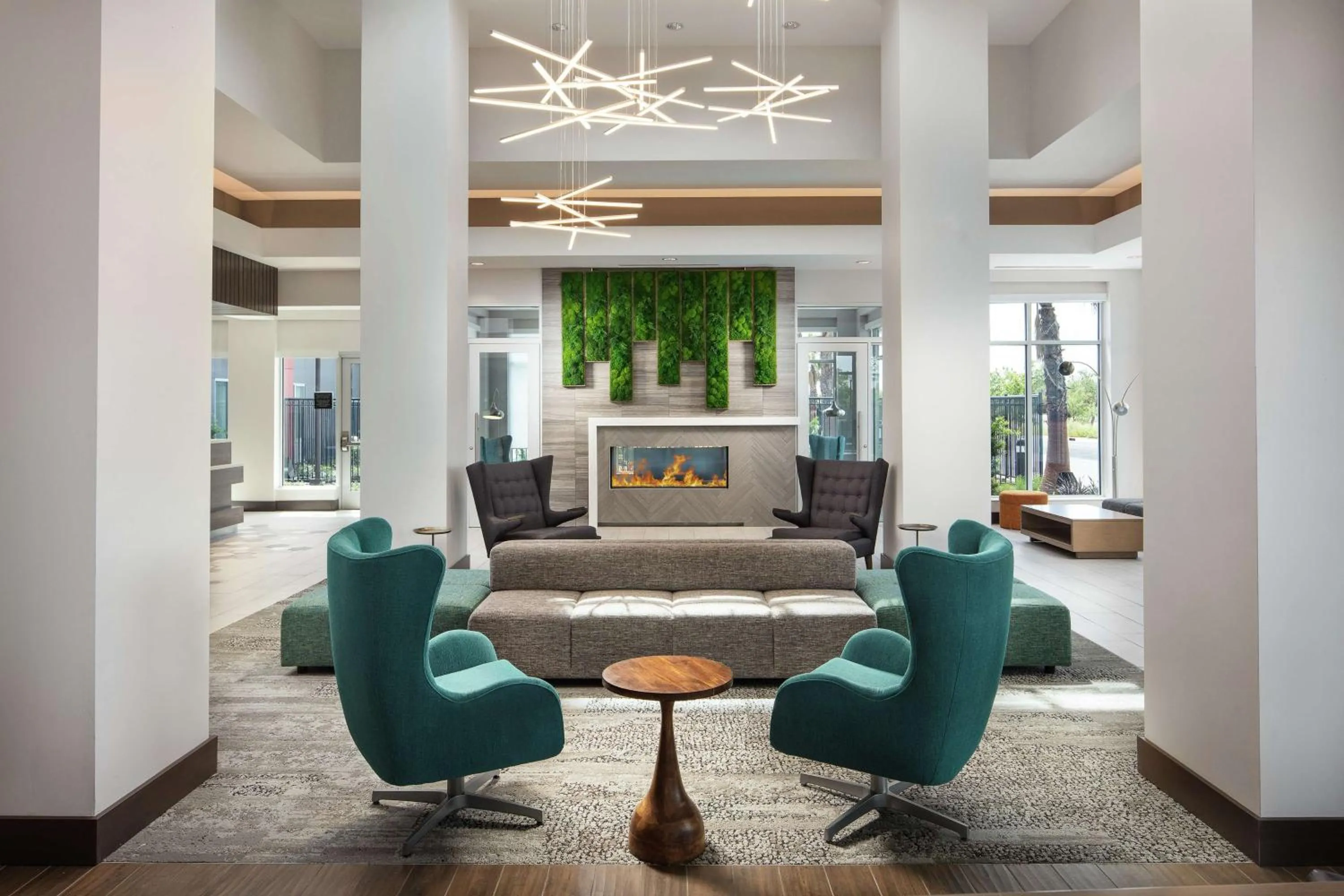 Lobby or reception in Hilton Garden Inn Sacramento Airport Natomas