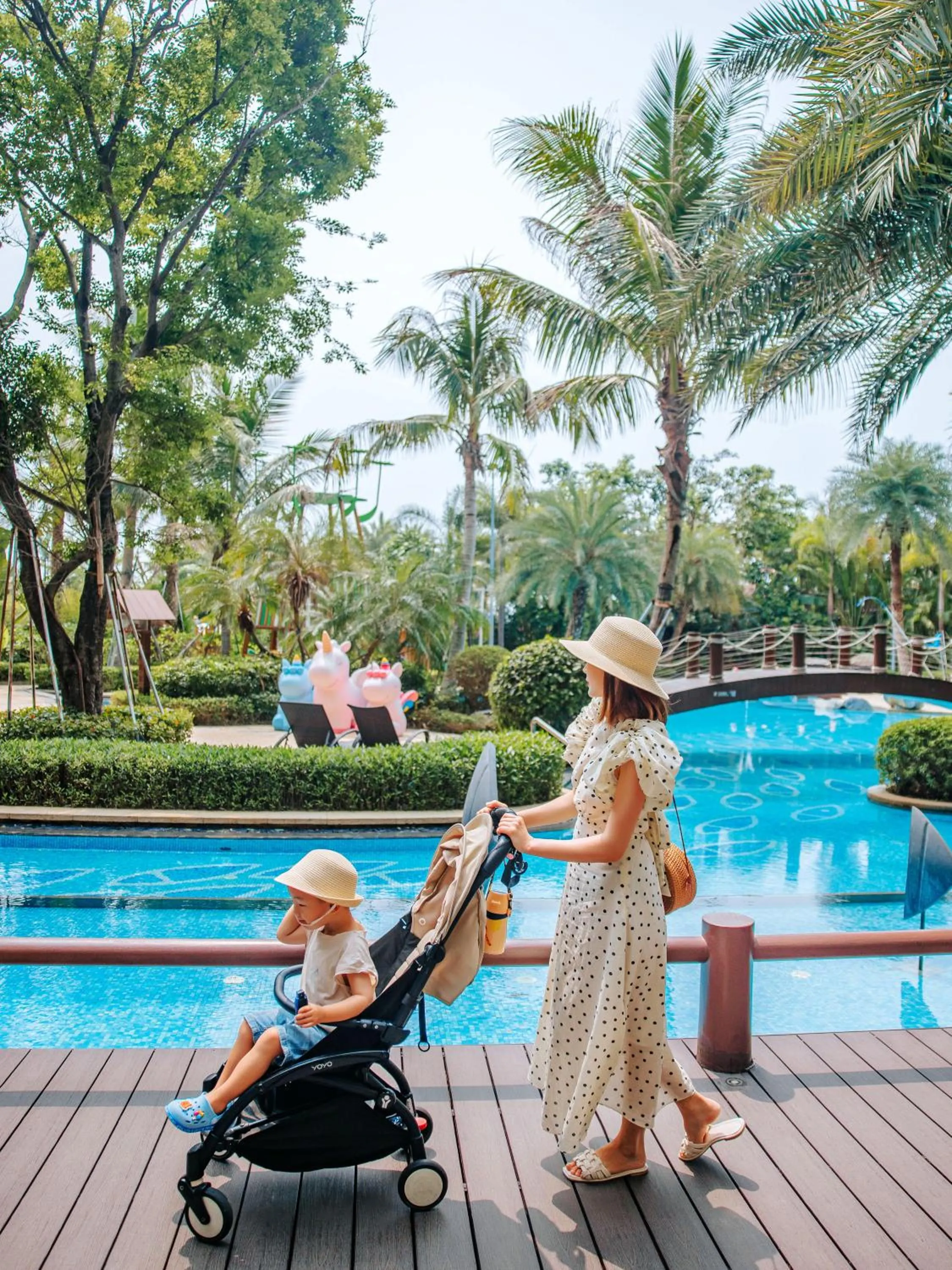 Garden in DoubleTree by Hilton Shanwei