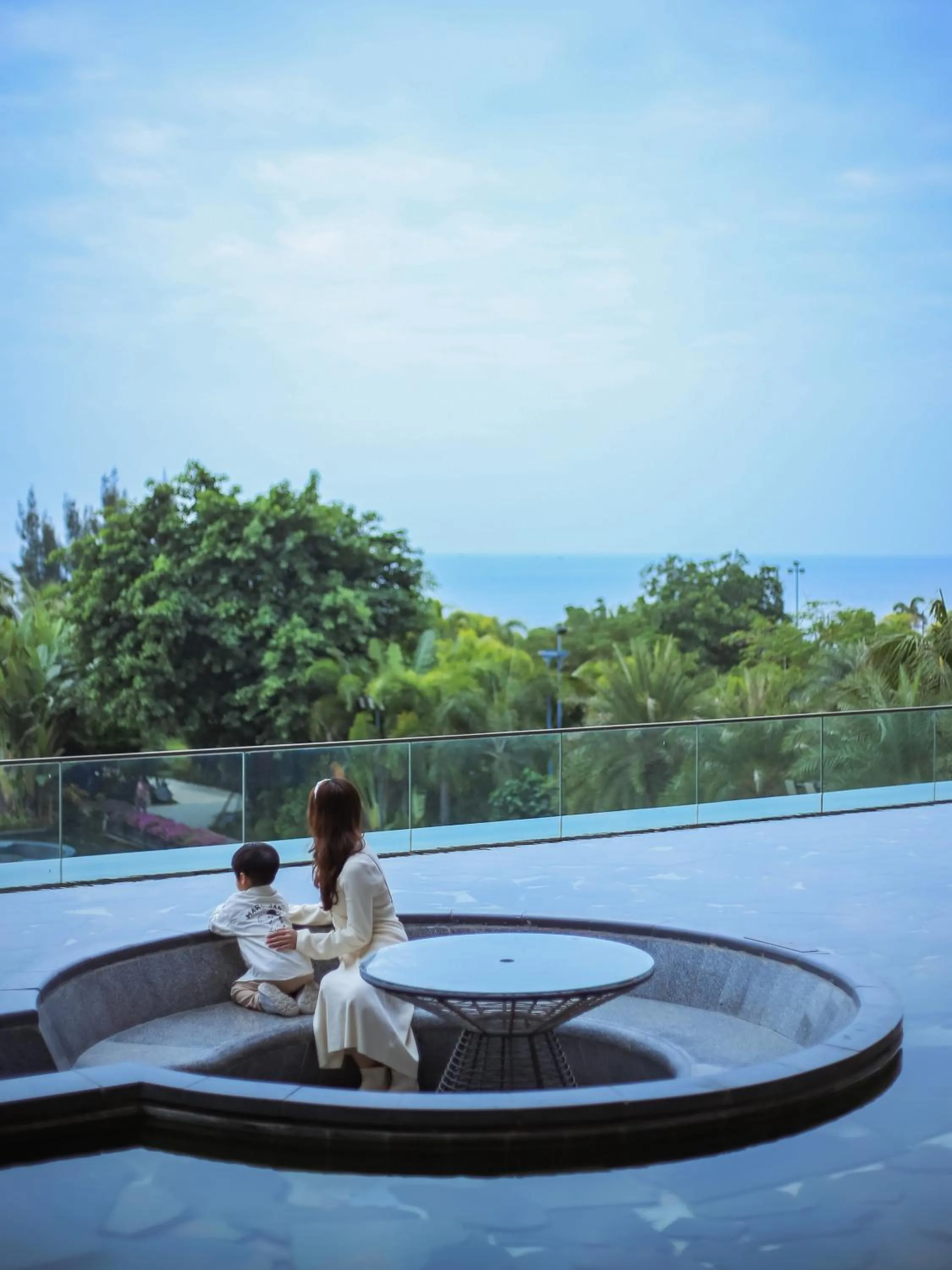 Balcony/Terrace in DoubleTree by Hilton Shanwei