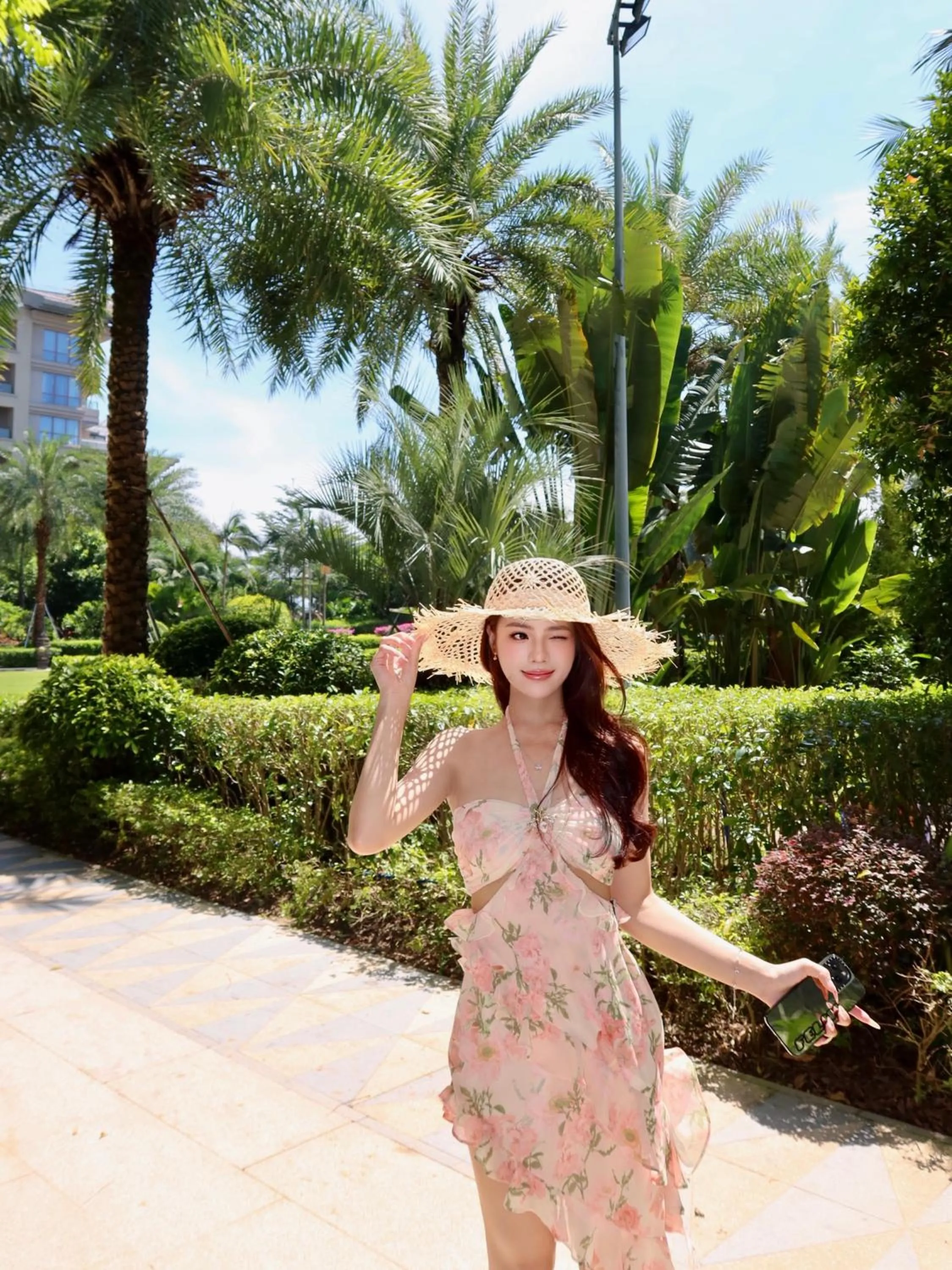 Garden view in DoubleTree by Hilton Shanwei