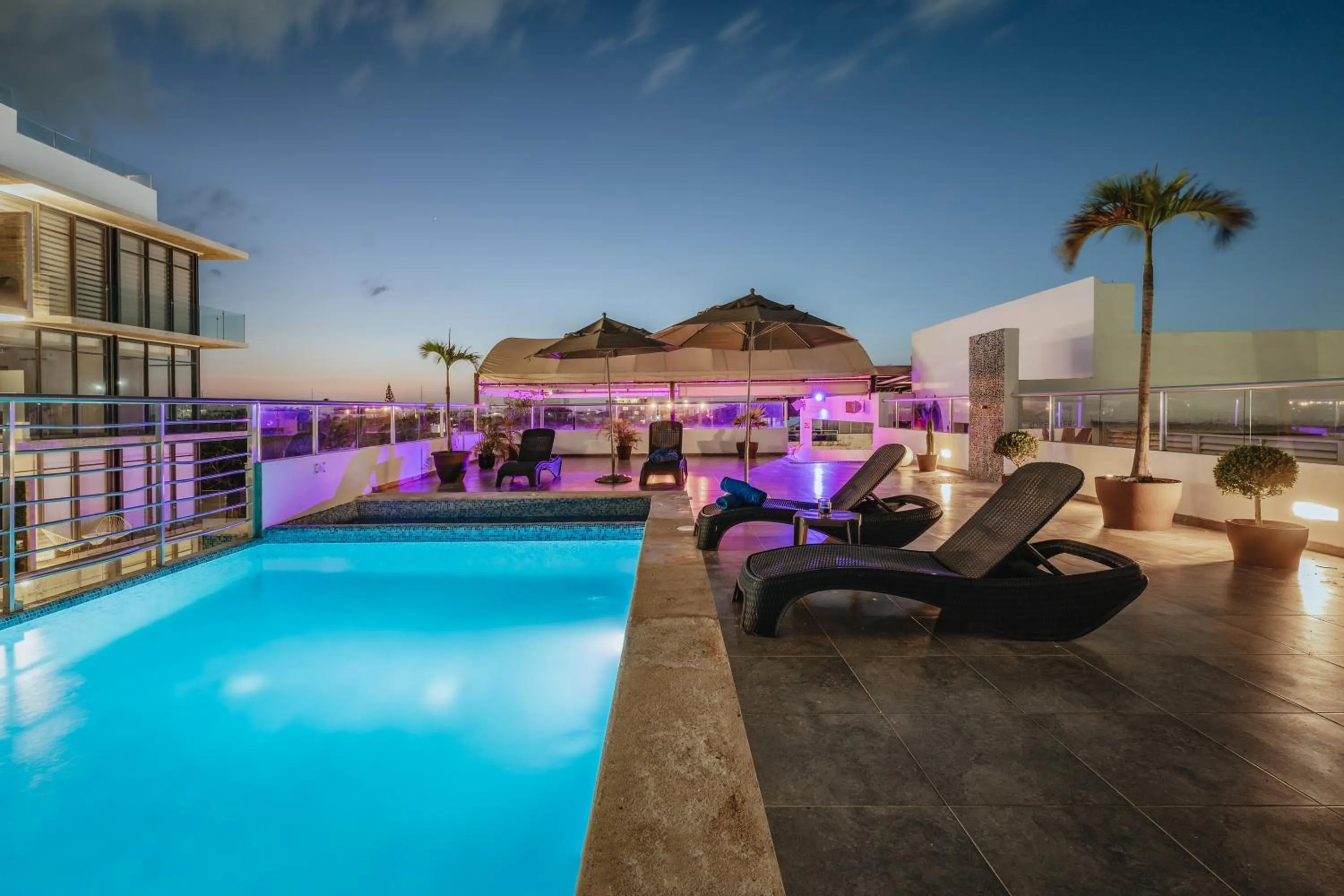 Swimming pool in Soho Playa Hotel