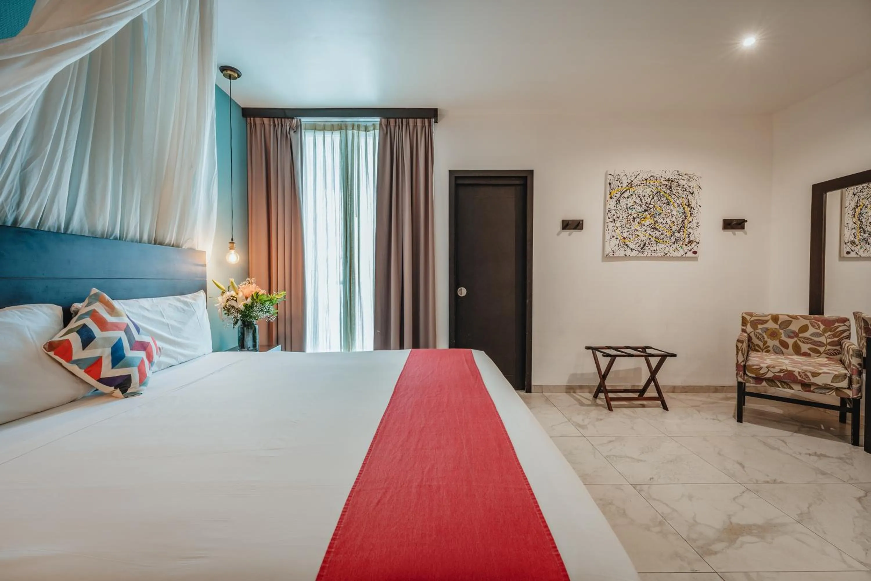 Bed in Soho Playa Hotel