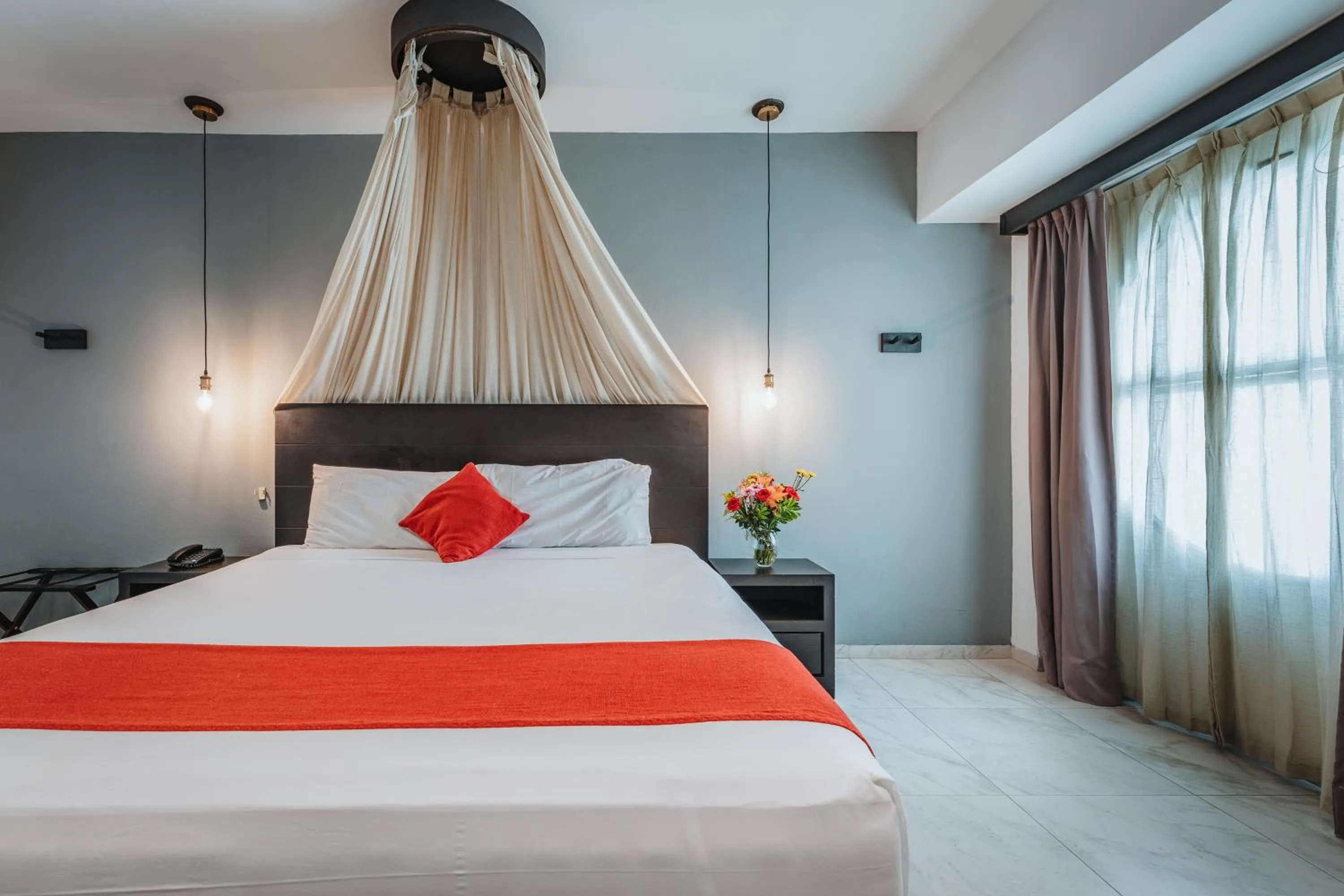 Bed in Soho Playa Hotel