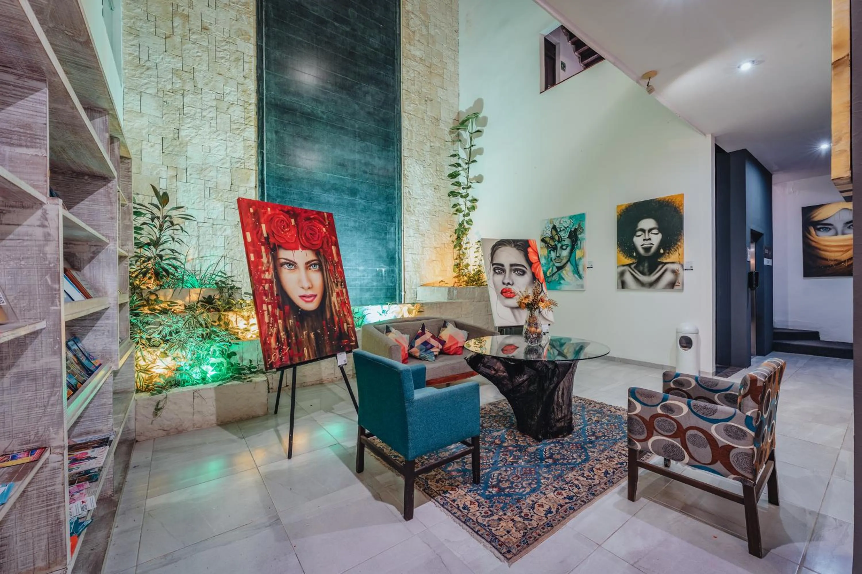 Lobby or reception in Soho Playa Hotel