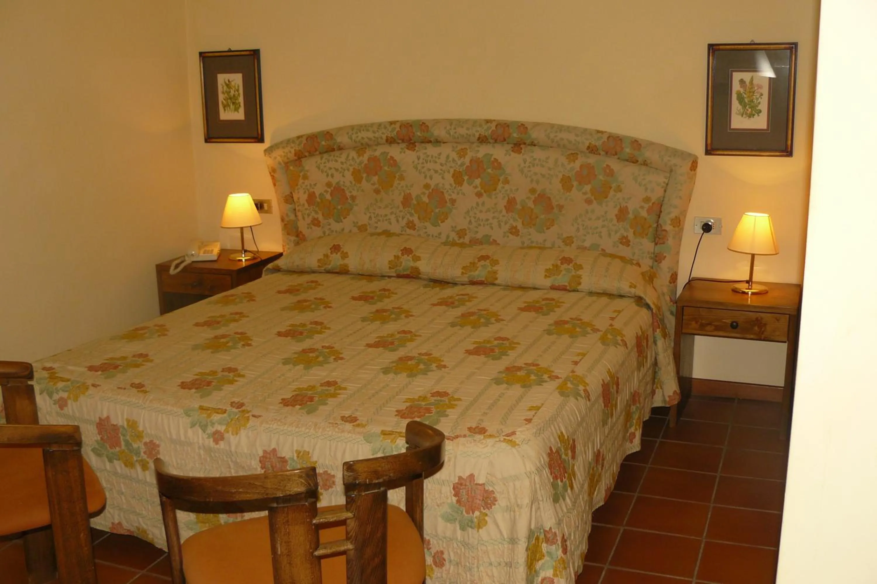 Bed in Hotel La Rocca